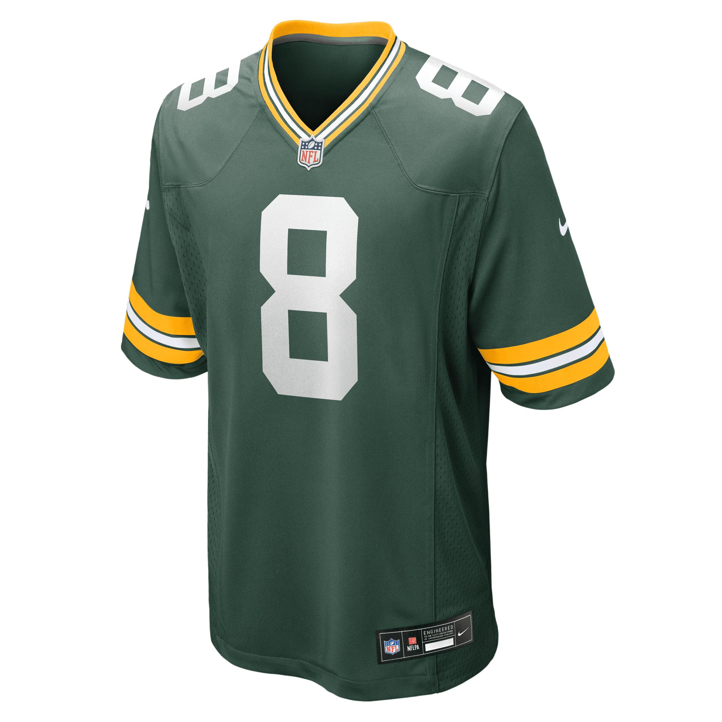 Josh Jacobs Green Bay Packers Nike Men's NFL Game Jersey by NIKE