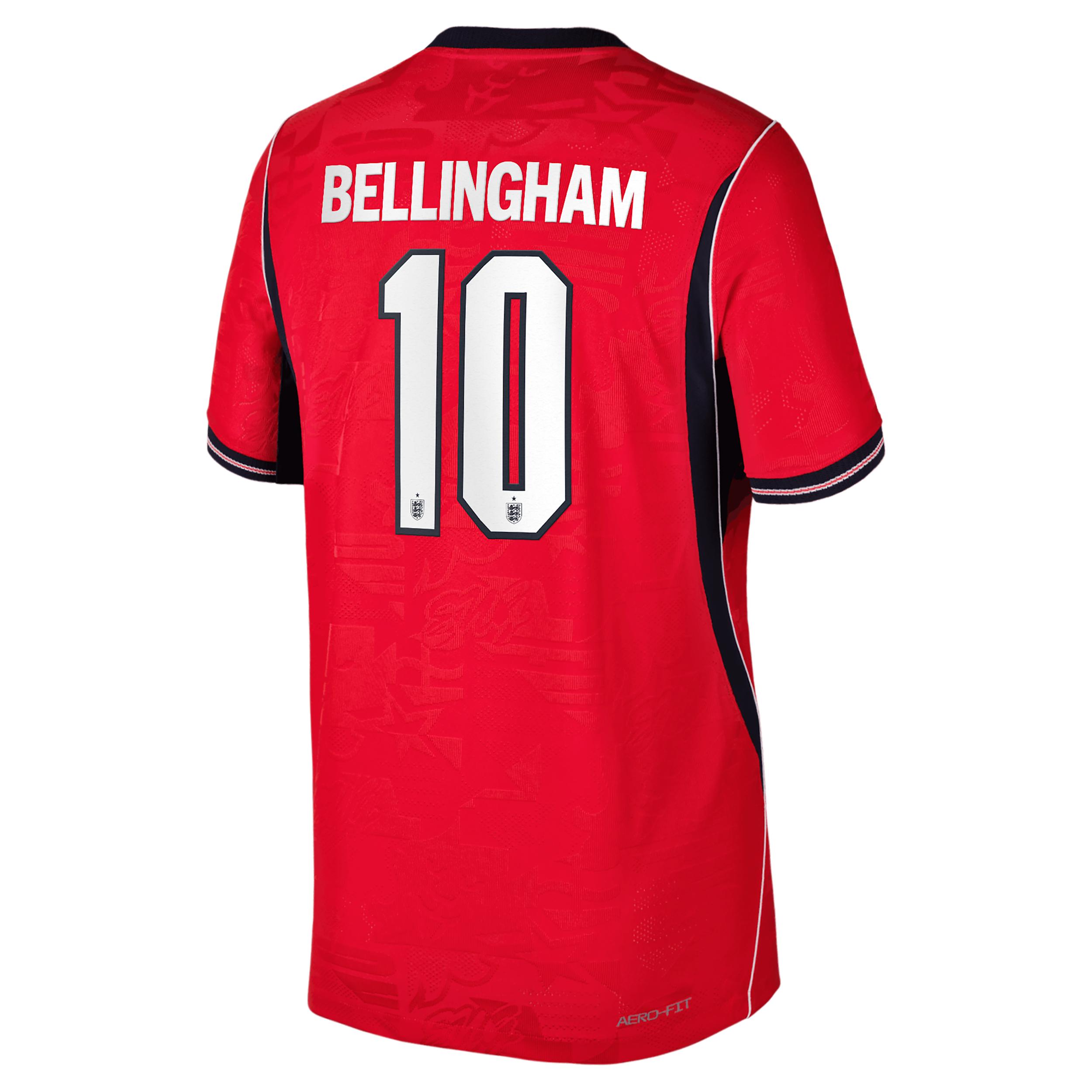 Jude Bellingham England National Team 2026 Match Away Big Kids' Nike Dri-FIT ADV Soccer Jersey by NIKE