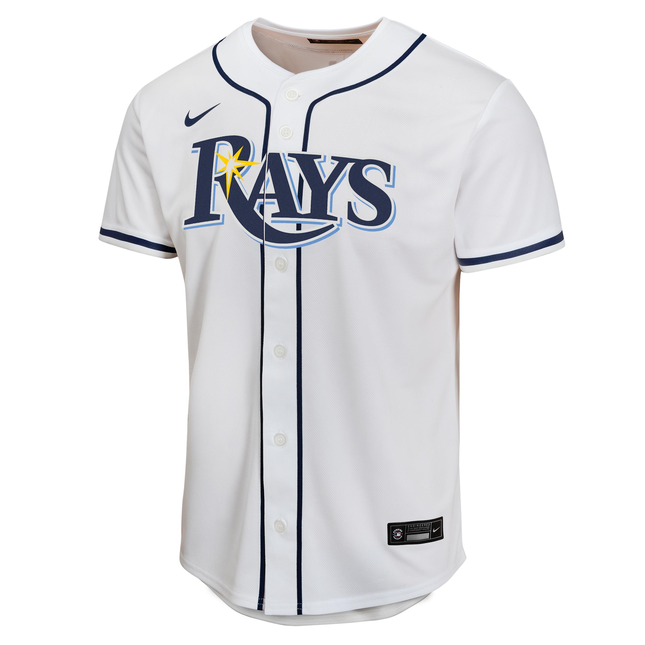 Junior Caminero Tampa Bay Rays Big Kids' Nike MLB Game Jersey by NIKE