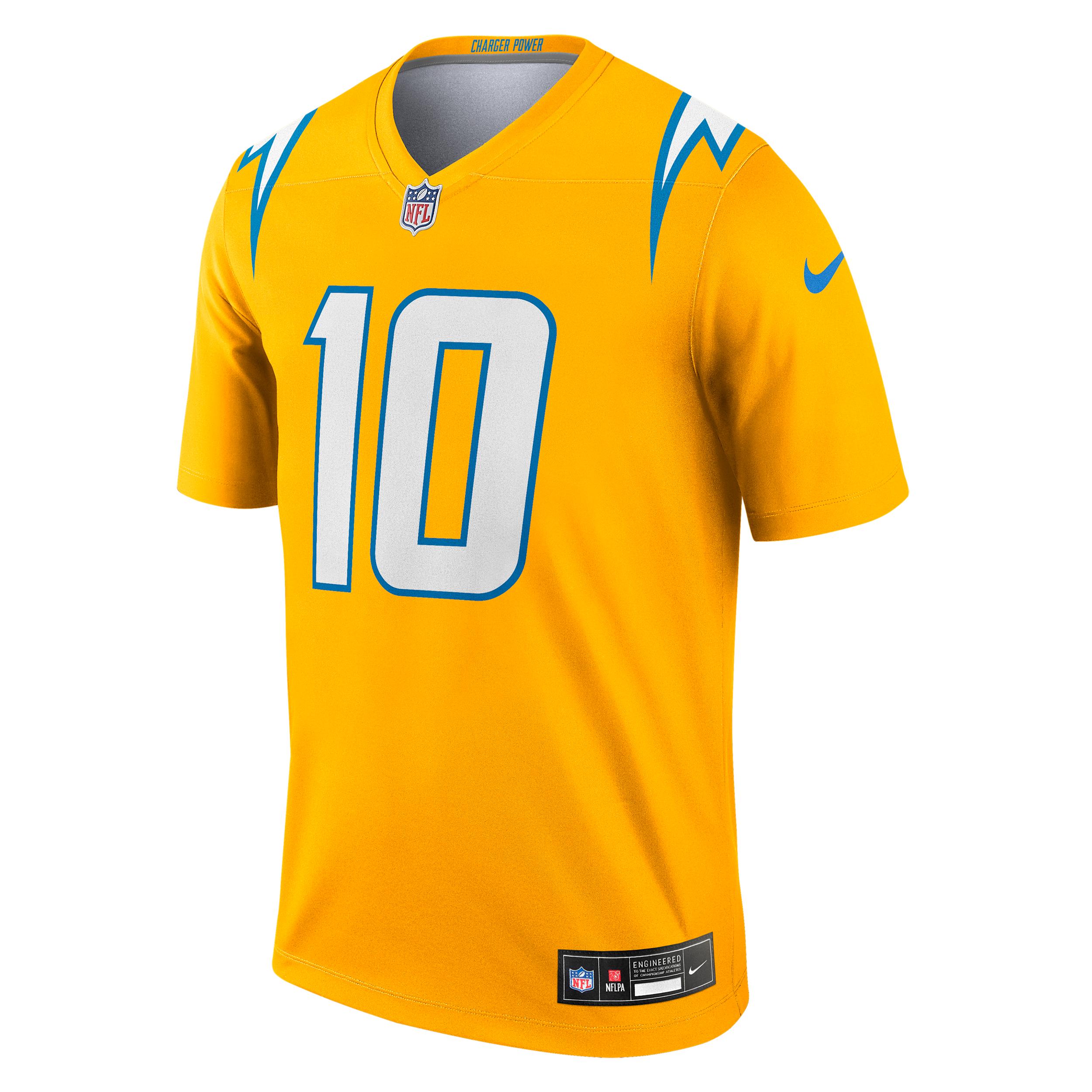 Justin Herbert Los Angeles Chargers Nike Men's Dri-FIT NFL Legend Jersey by NIKE