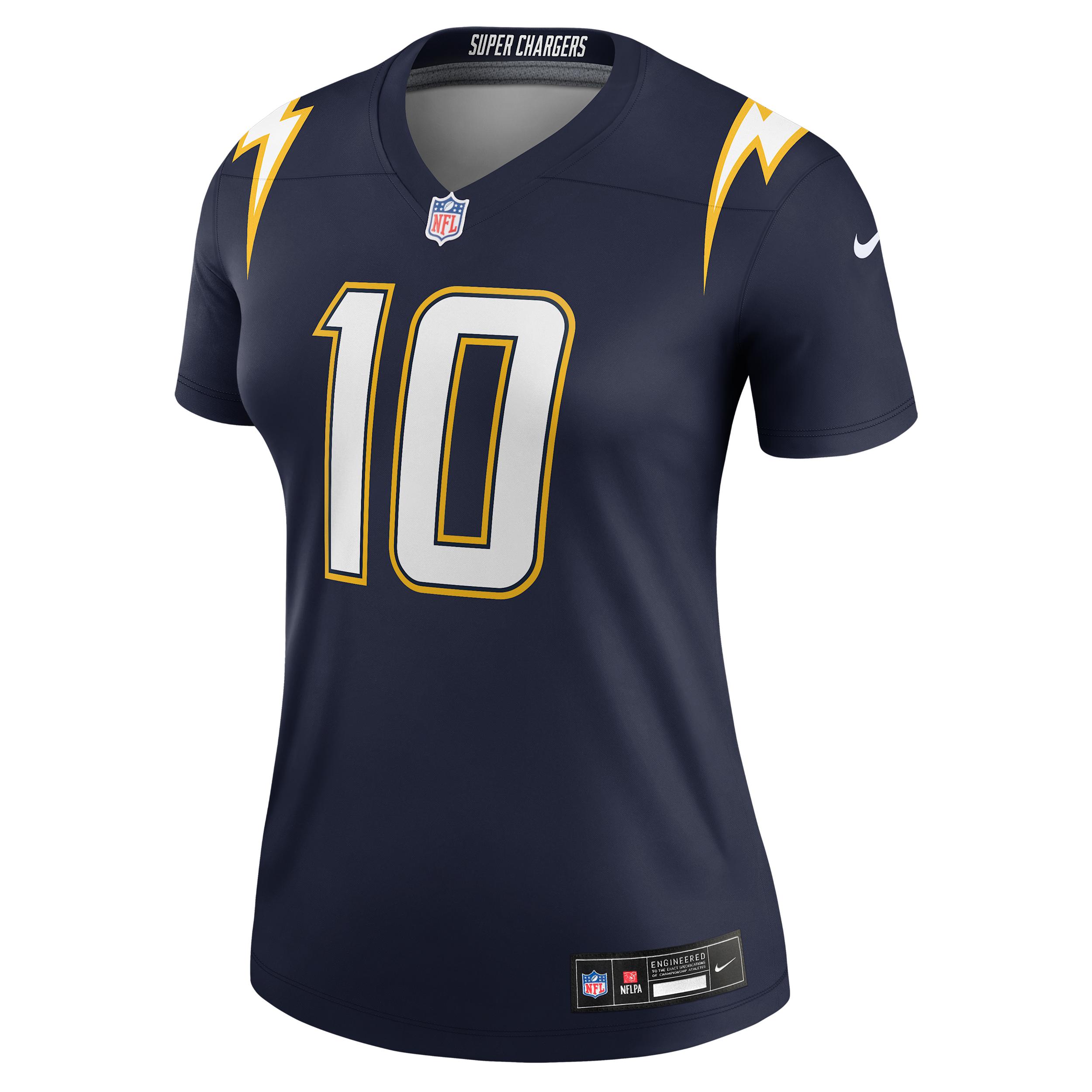 Justin Herbert Los Angeles Chargers Nike Women's Dri-FIT NFL Legend Jersey by NIKE