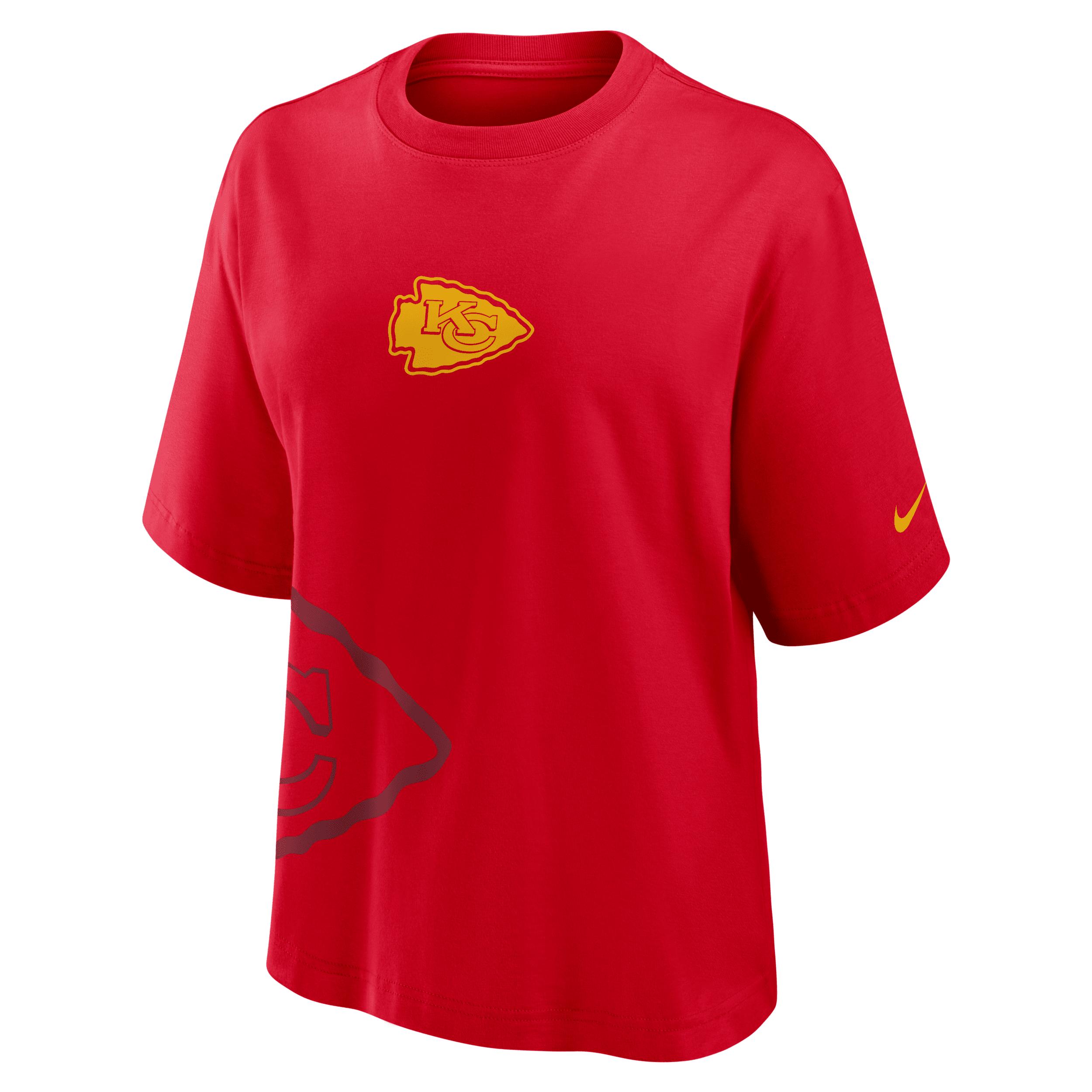 Kansas City Chiefs Boxy Nike Women's NFL T-Shirt by NIKE