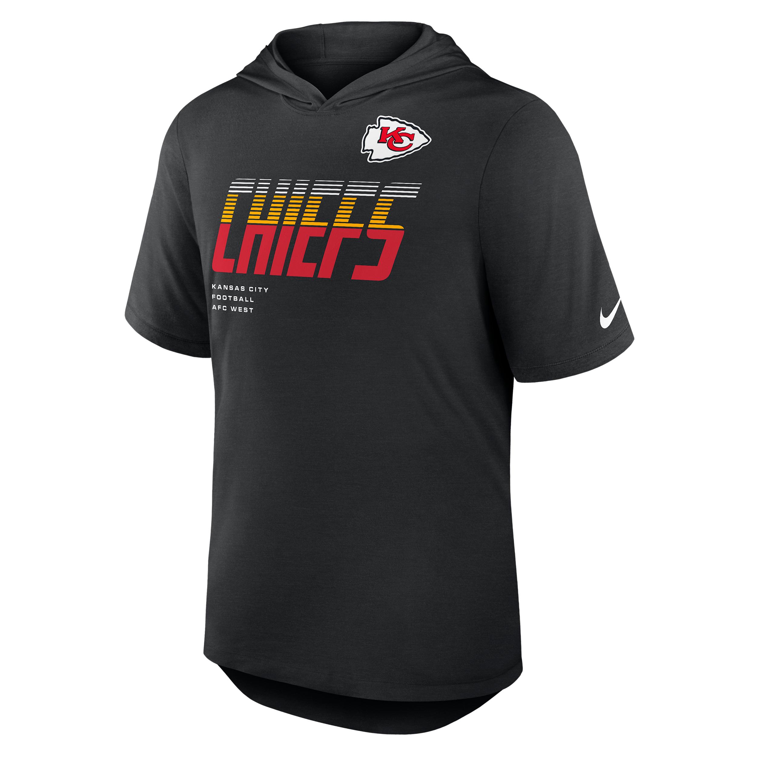 Kansas City Chiefs Nike Men's Dri-FIT NFL Hooded T-Shirt by NIKE