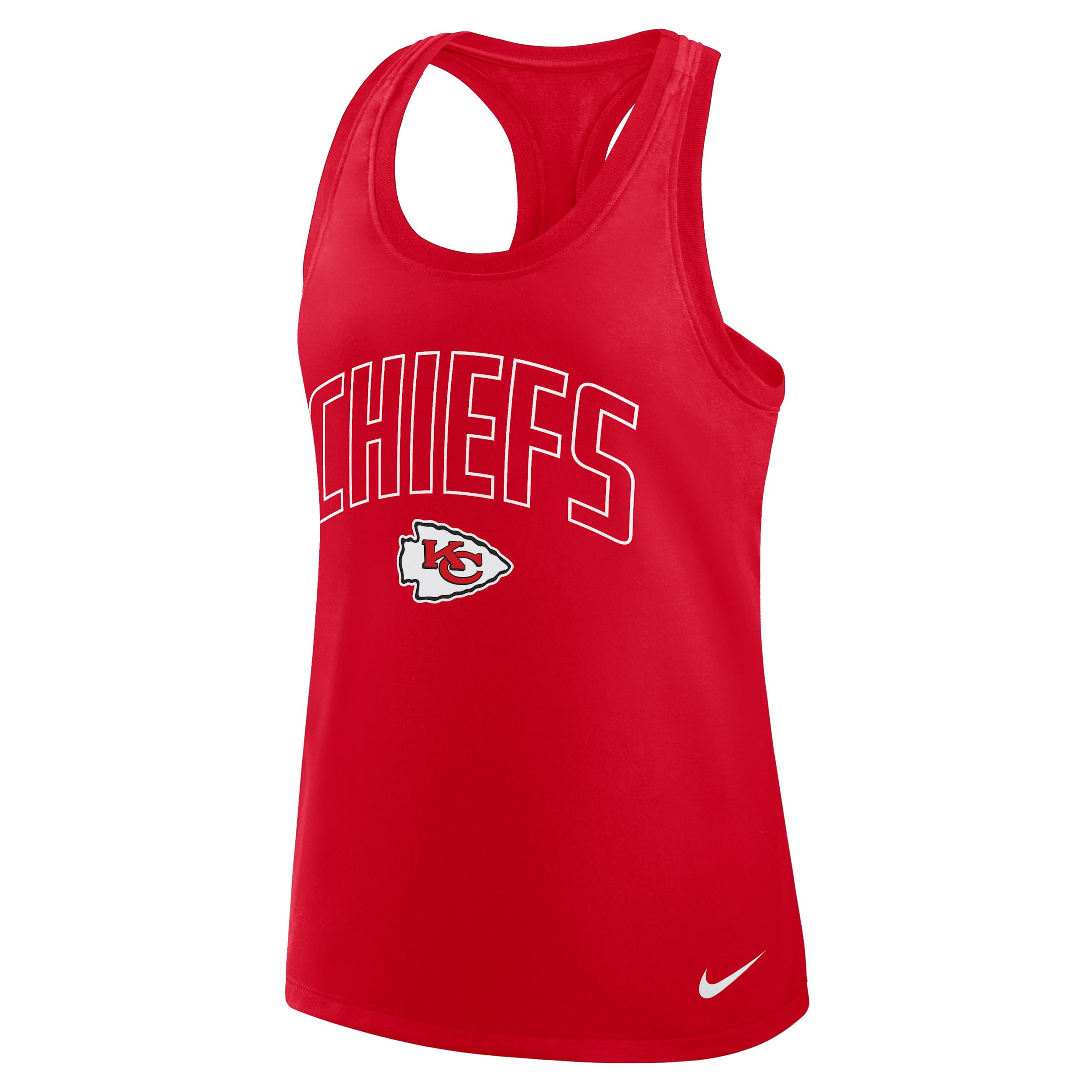 Kansas City Chiefs Primetime Nike Women's Dri-FIT NFL Racerback Tank Top by NIKE