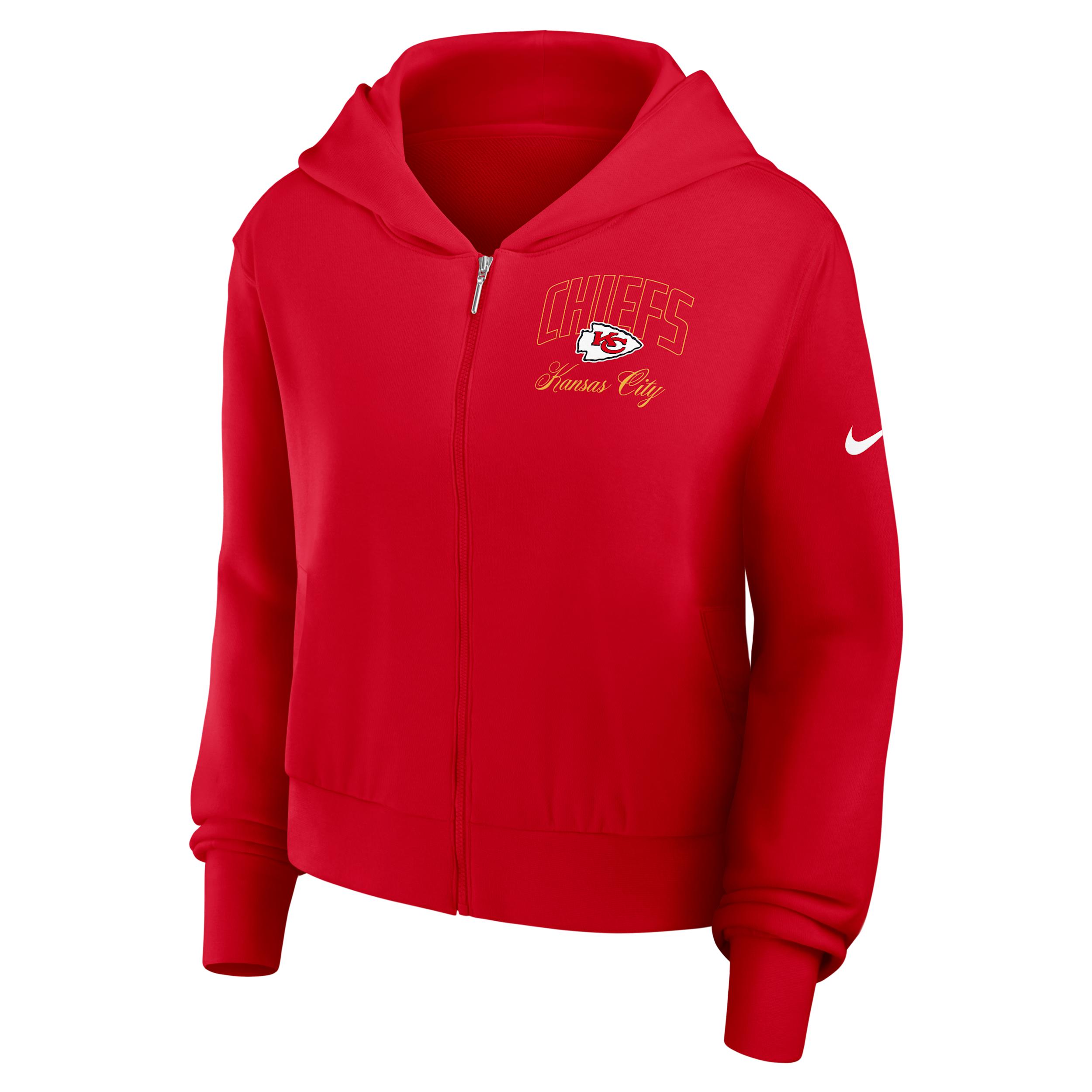 Kansas City Chiefs Primetime Nike Women's NFL Full-Zip Hoodie by NIKE