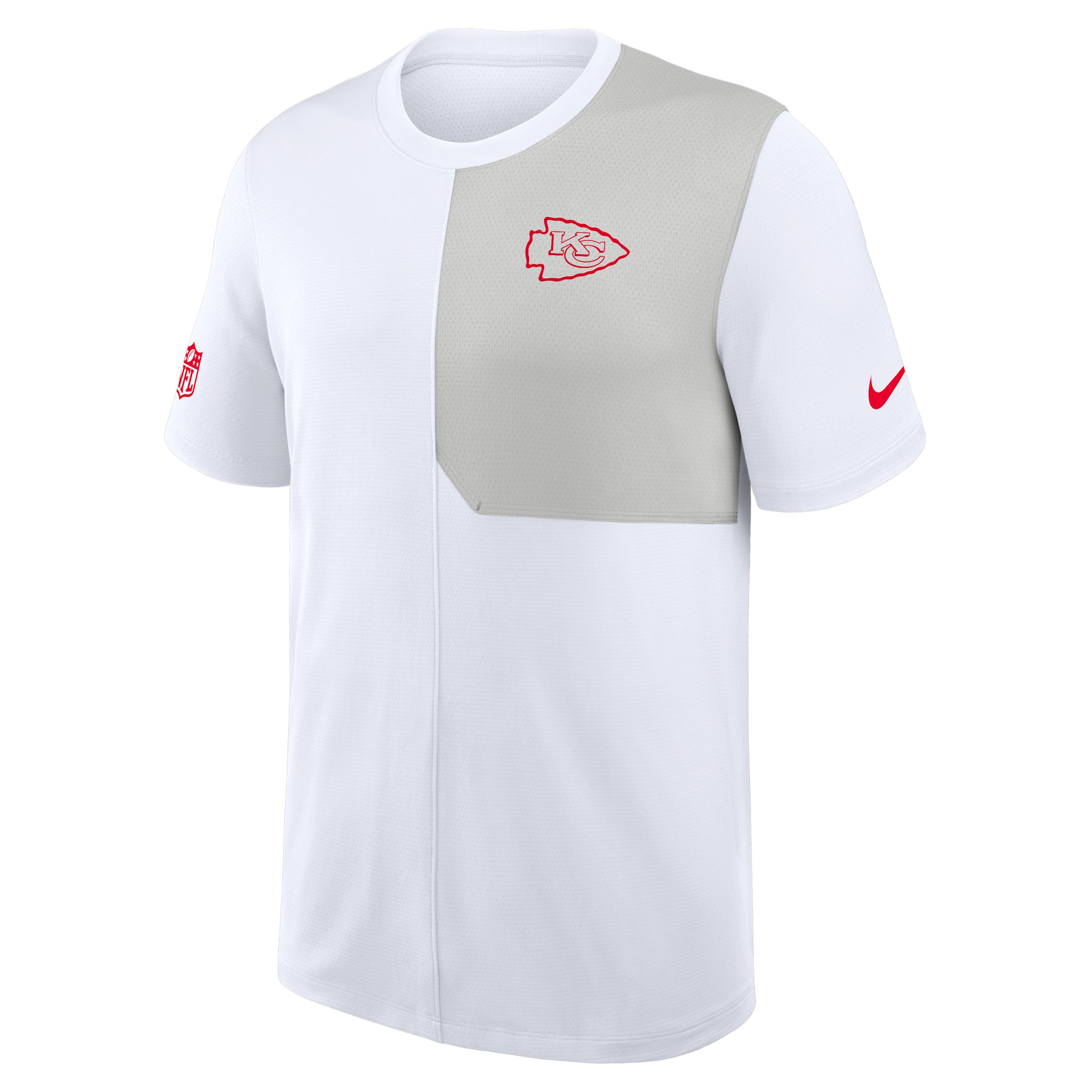 Kansas City Chiefs Sideline Coach Nike Men's Dri-FIT NFL Top by NIKE