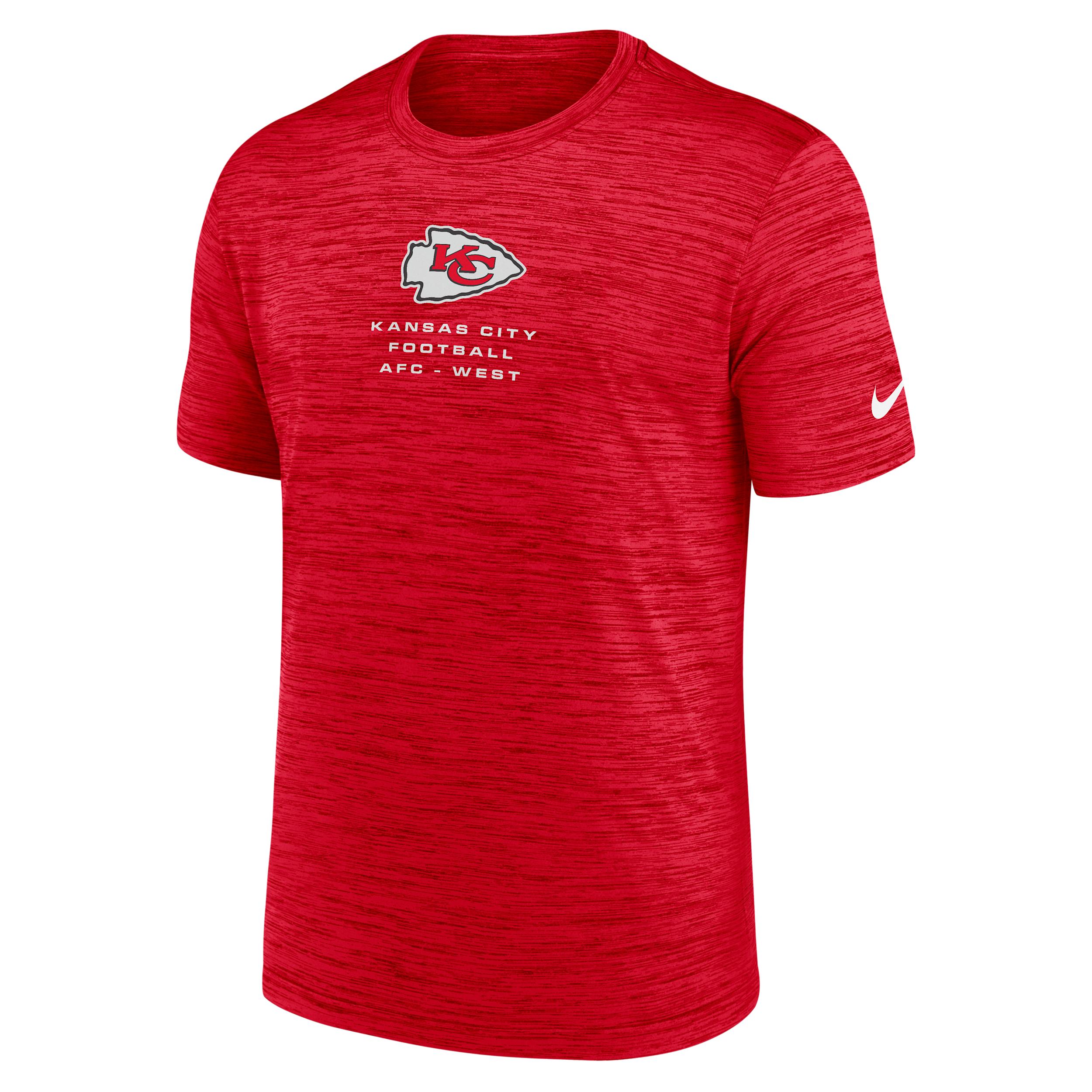 Kansas City Chiefs Velocity Nike Men's Dri-FIT NFL T-Shirt by NIKE