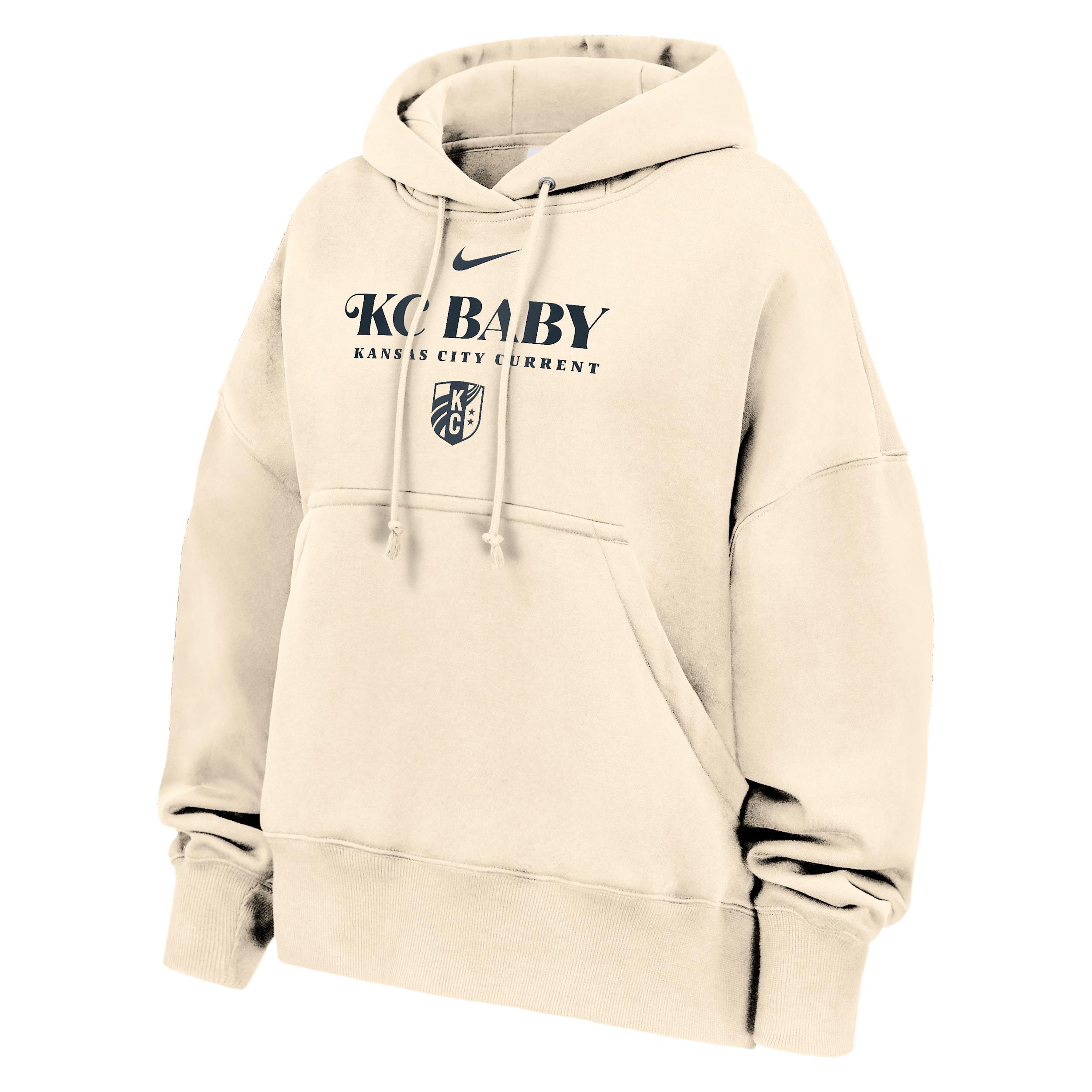 Kansas City Current Phoenix Fleece Nike Women's Oversized Hoodie by NIKE