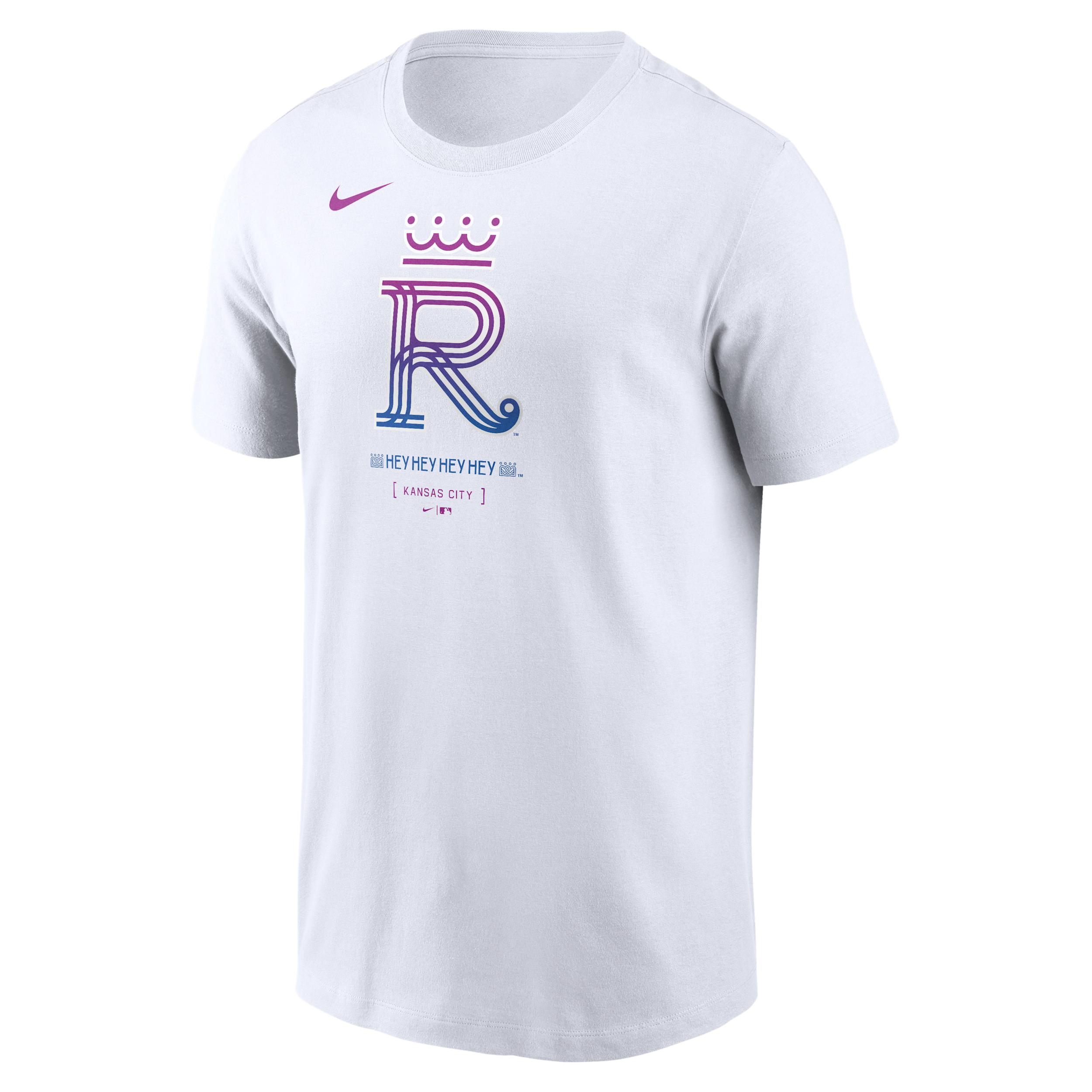 Kansas City Royals City Connect Large Logo Nike Men's MLB T-Shirt by NIKE