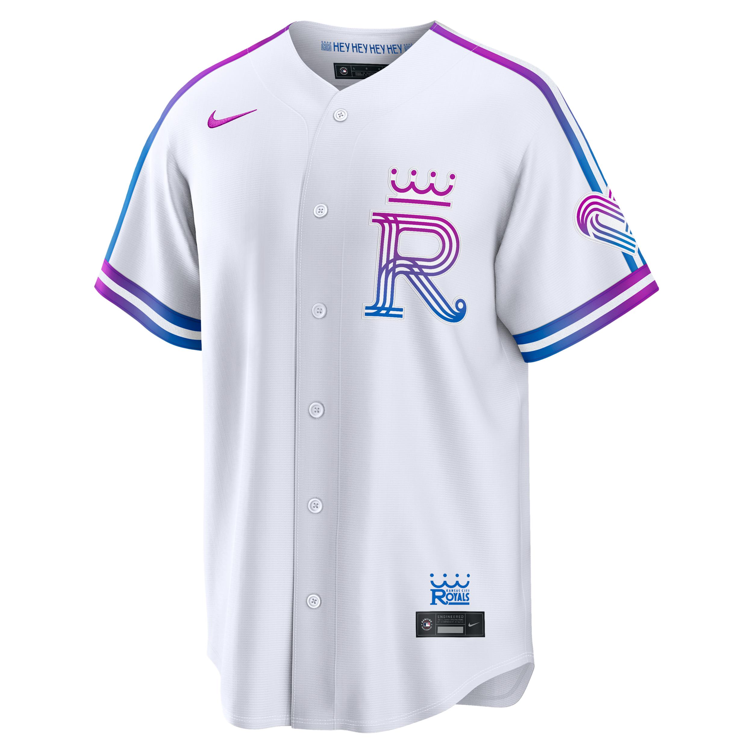 Kansas City Royals City Connect Nike Men's MLB Stadium Jersey by NIKE