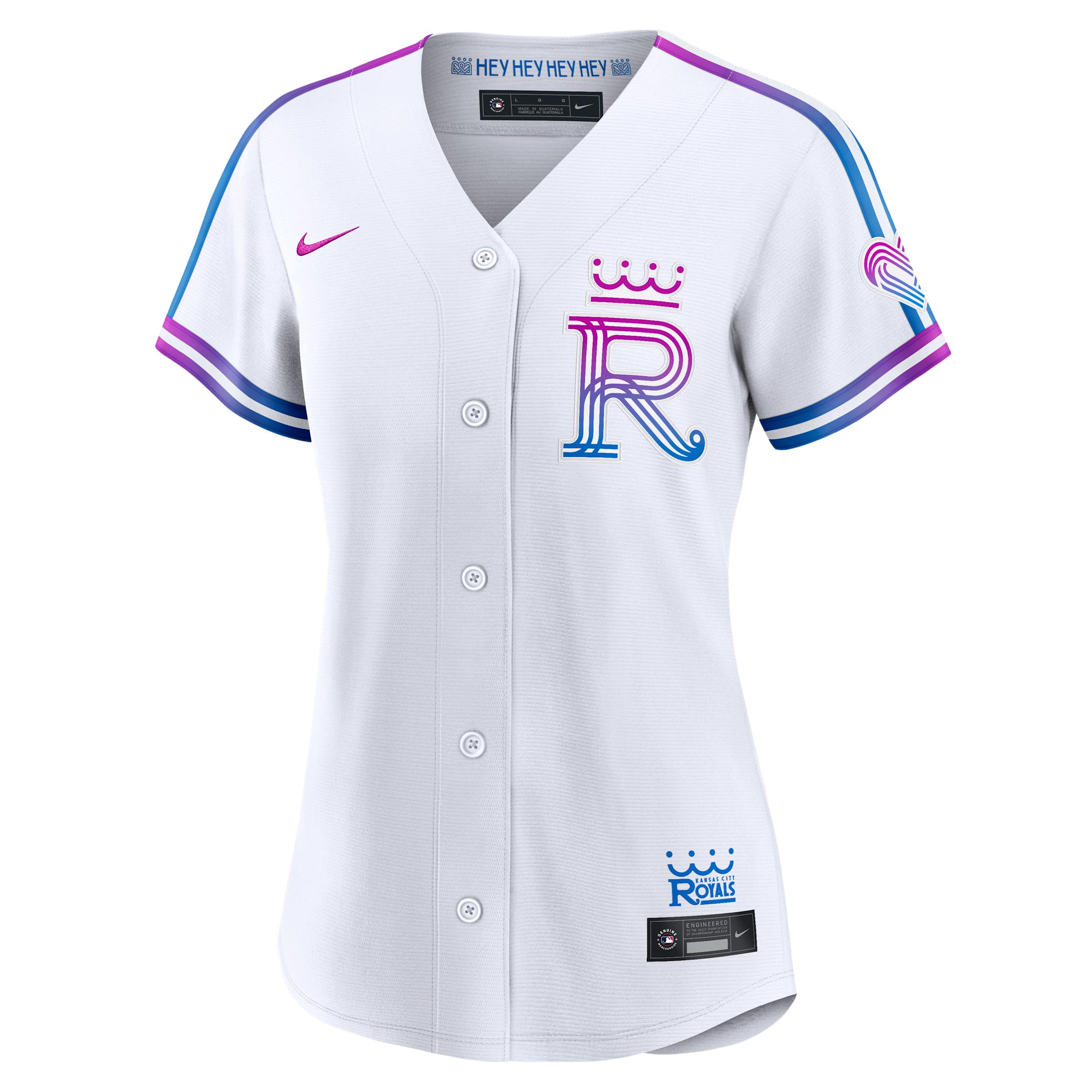 Kansas City Royals City Connect Nike Women's MLB Stadium Jersey by NIKE