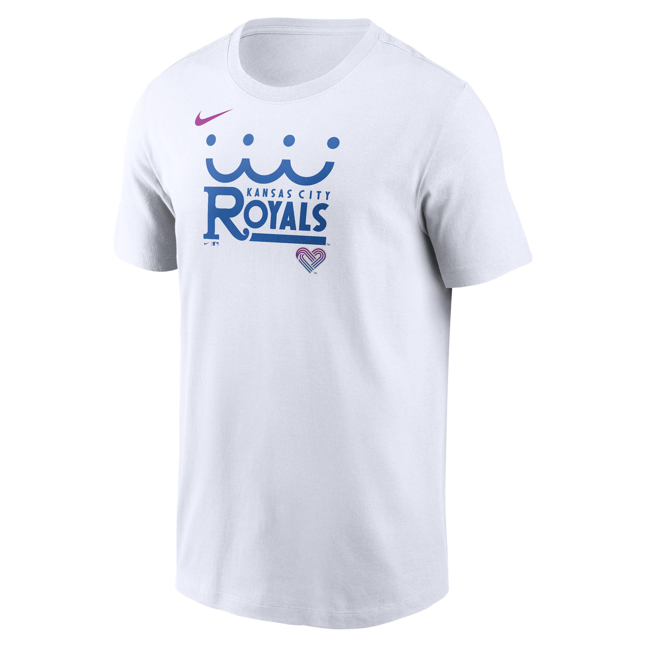 Kansas City Royals City Connect Wordmark Nike Men's MLB T-Shirt by NIKE