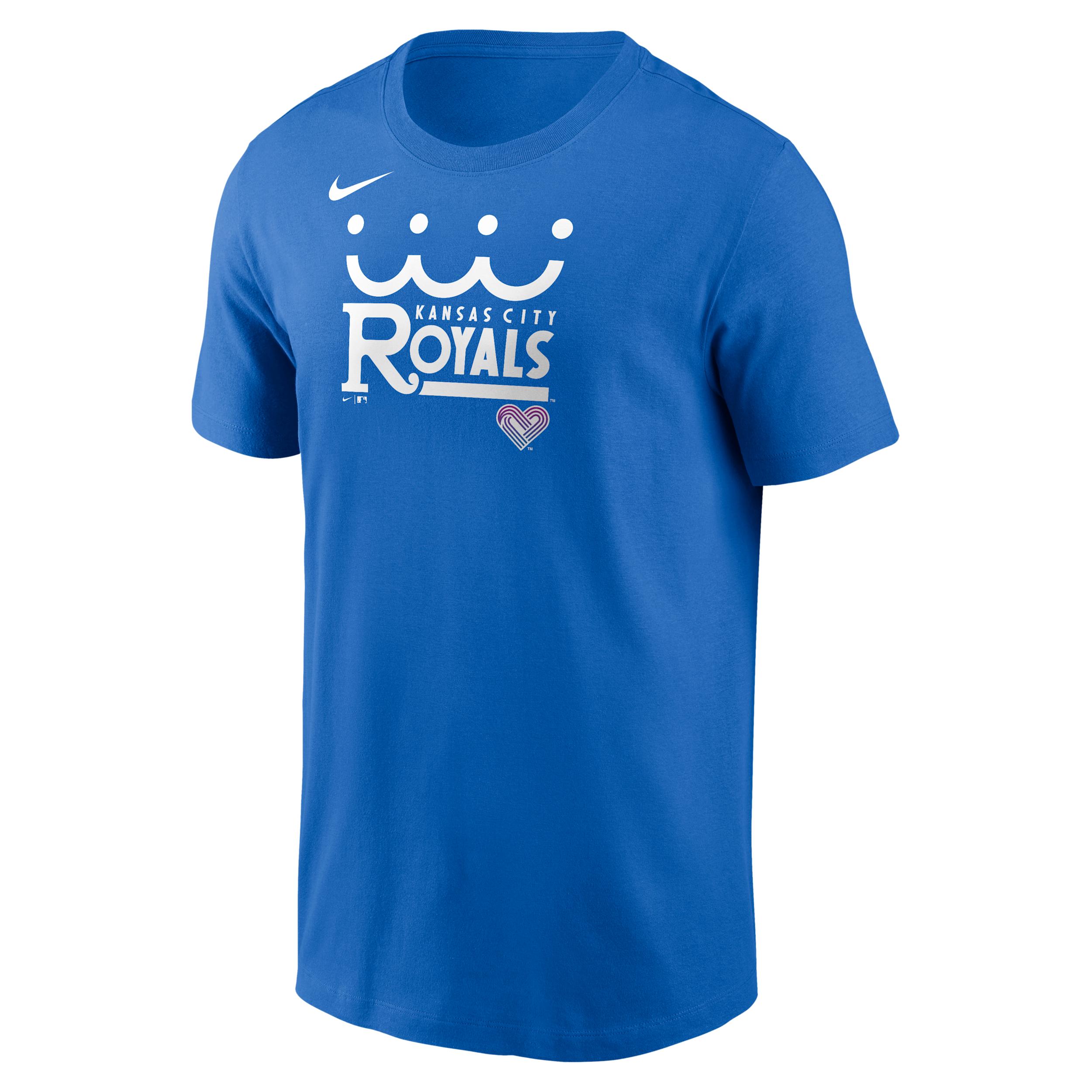 Kansas City Royals City Connect Wordmark Nike Men's MLB T-Shirt by NIKE