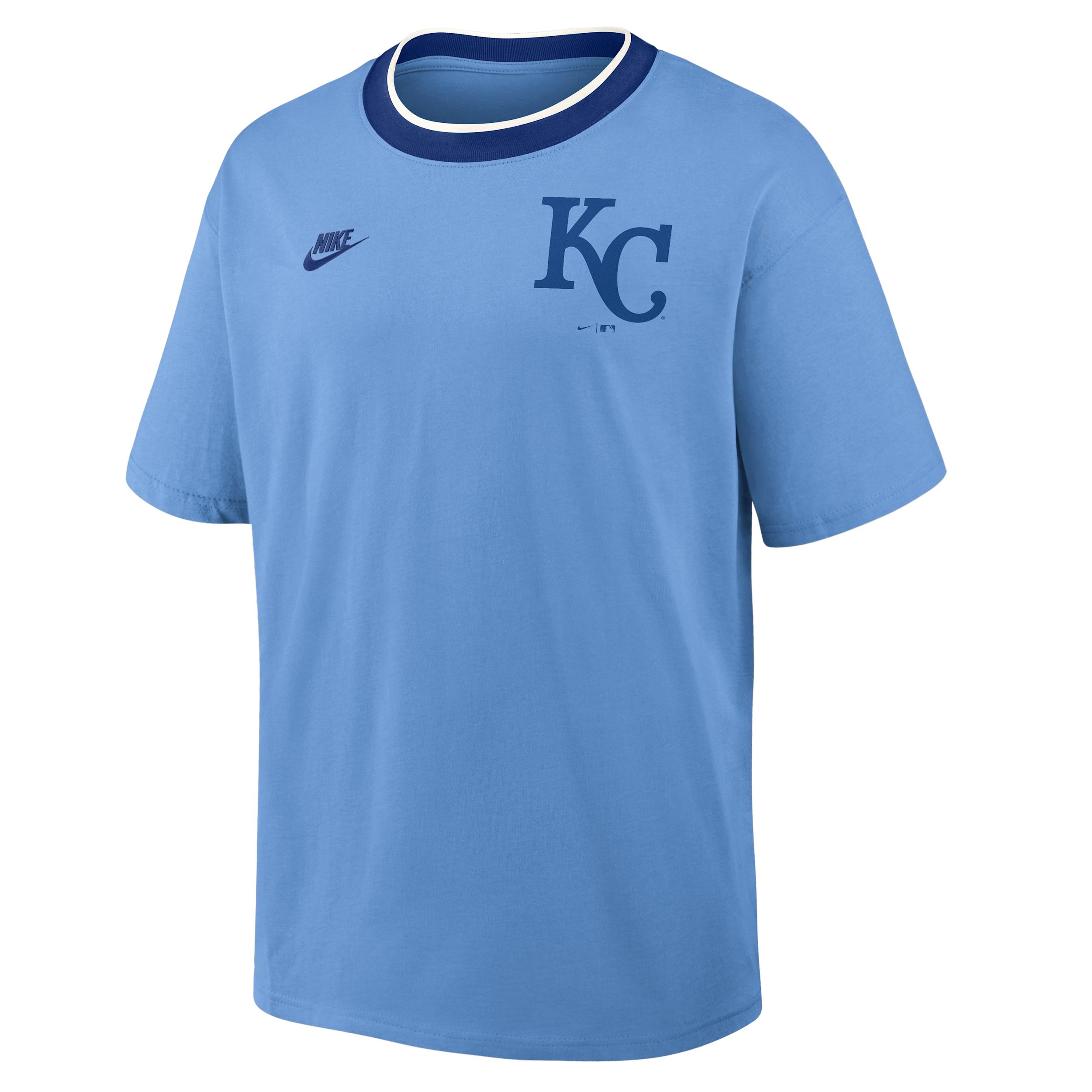 Kansas City Royals Cooperstown Ringer Nike Men's MLB T-Shirt by NIKE