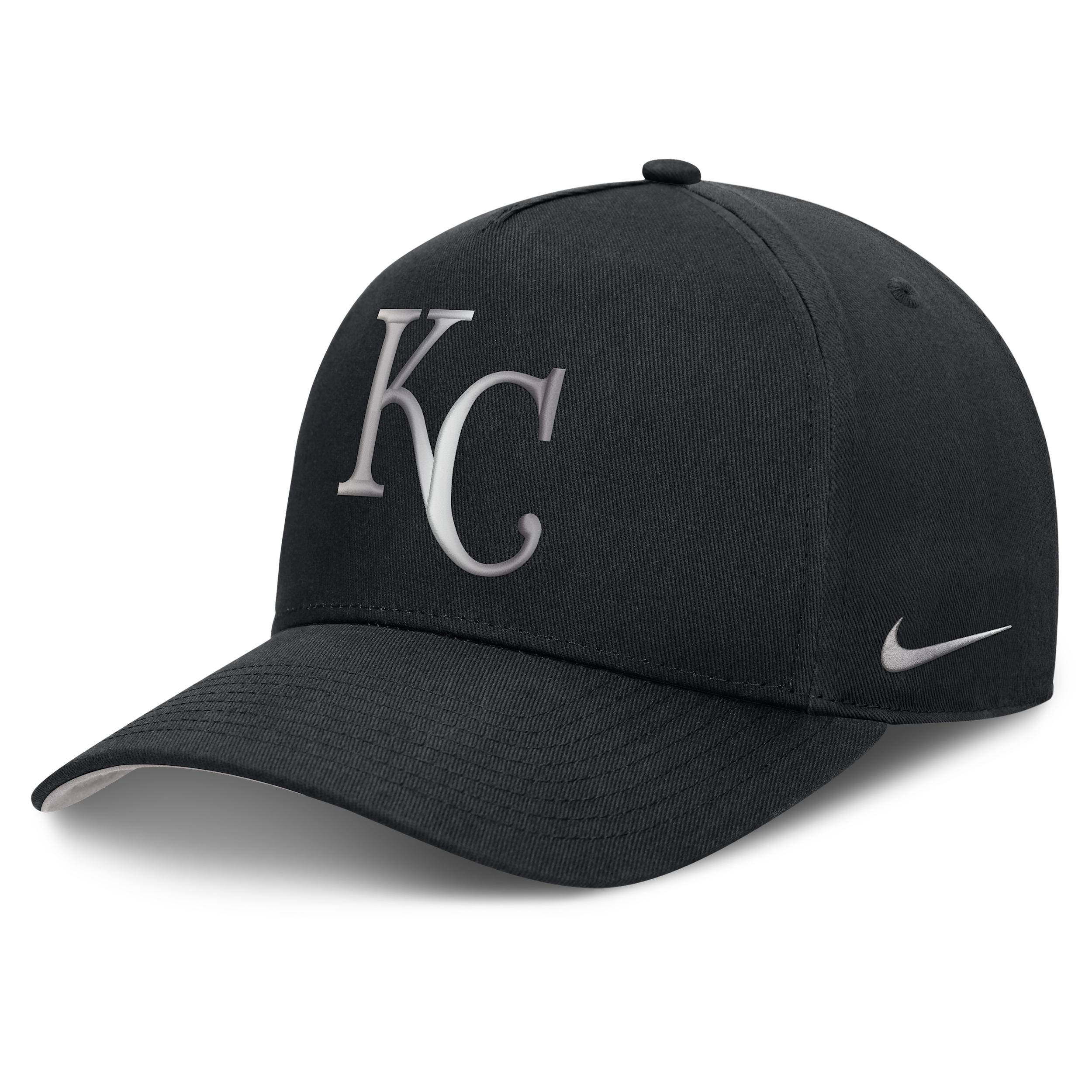 Kansas City Royals Rise Nike Men's Dri-FIT MLB A-Frame Trucker Adjustable Hat by NIKE