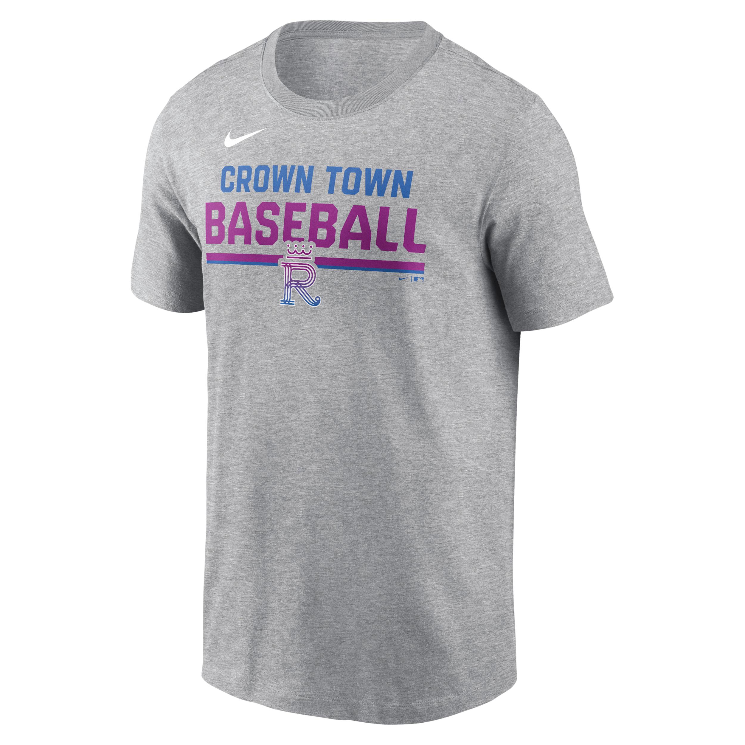 Kansas City Royals Stacked City Connect Nike Men's MLB T-Shirt by NIKE