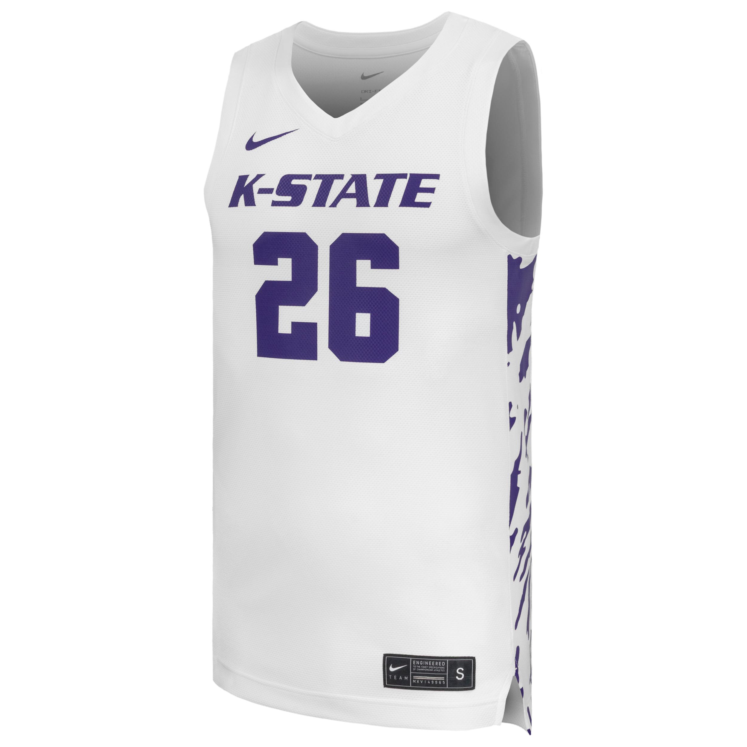 Kansas State Basketball Nike Men's College Replica Jersey by NIKE