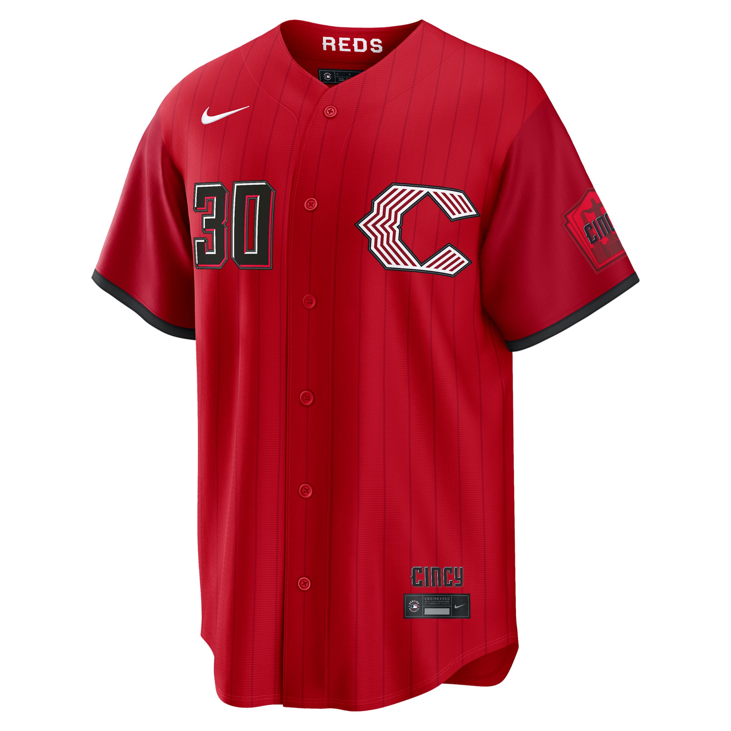 Ken Griffey Jr. Cincinnati Reds City Connect Nike Men's MLB Stadium Jersey by NIKE