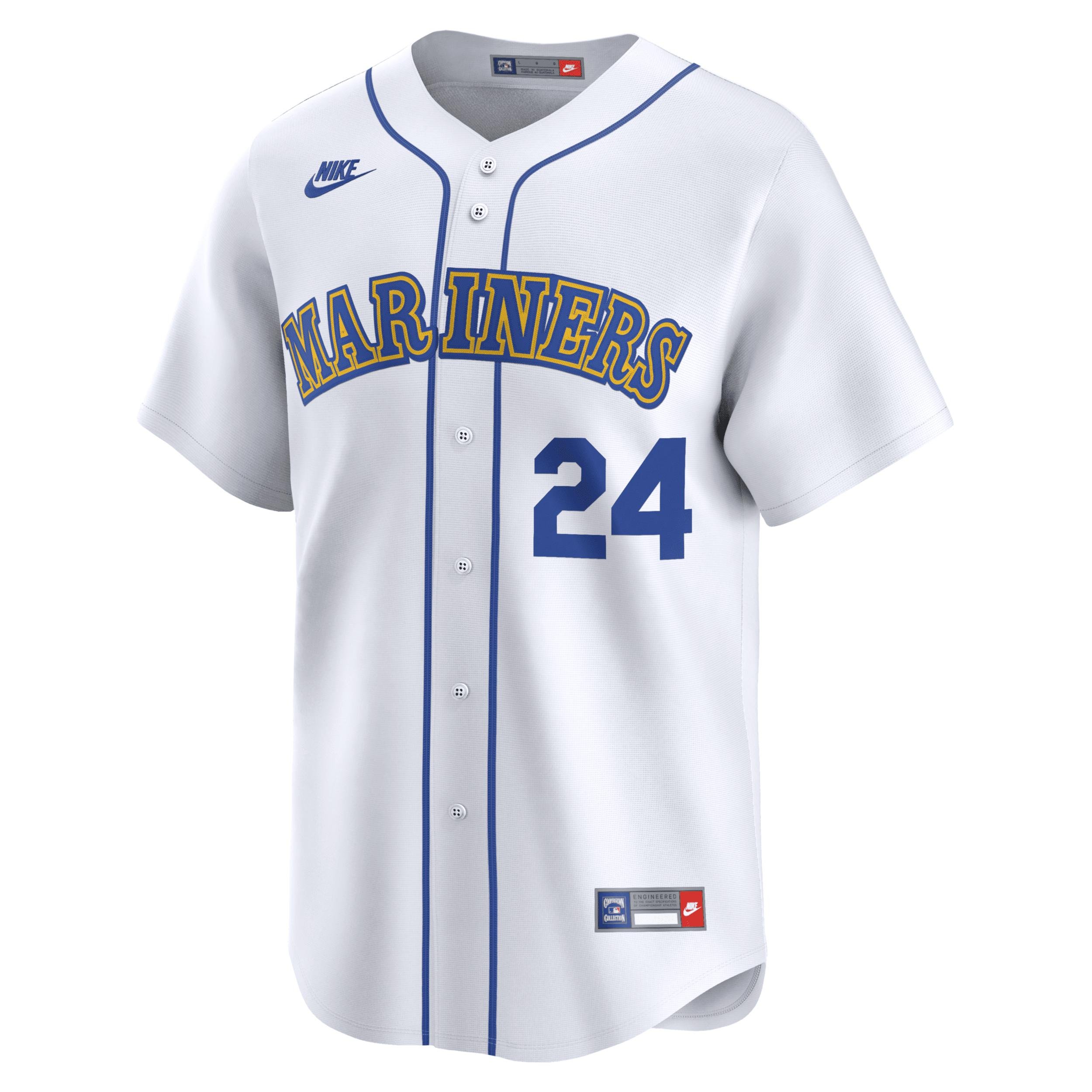 Ken Griffey Jr. Seattle Mariners Cooperstown Nike Men's Dri-FIT ADV MLB Limited Jersey by NIKE