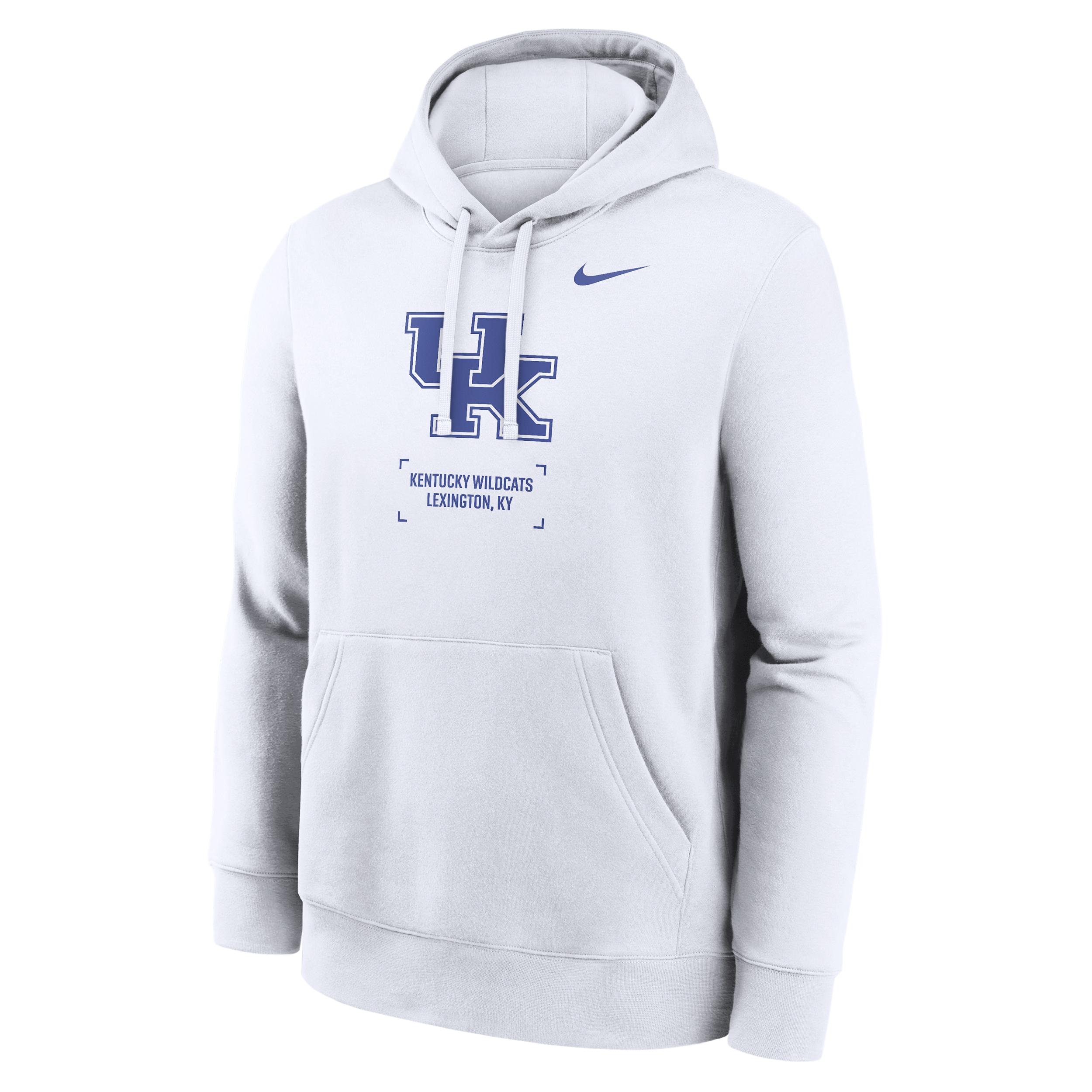 Kentucky Club Basketball 2-Hit Nike Men's College Pullover Hoodie by NIKE
