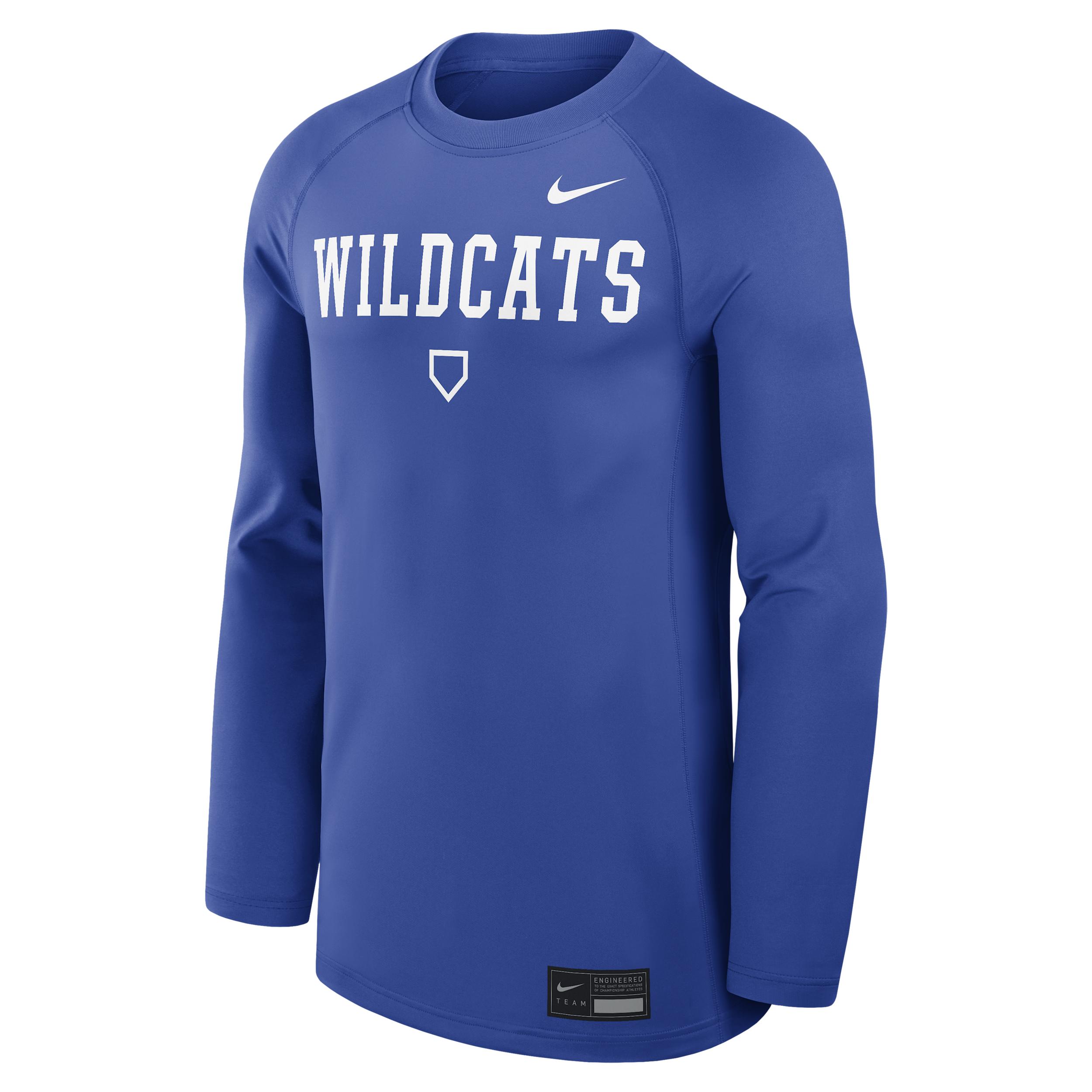 Kentucky Dugout Game Time Nike Men's Dri-FIT College Long-Sleeve T-Shirt by NIKE