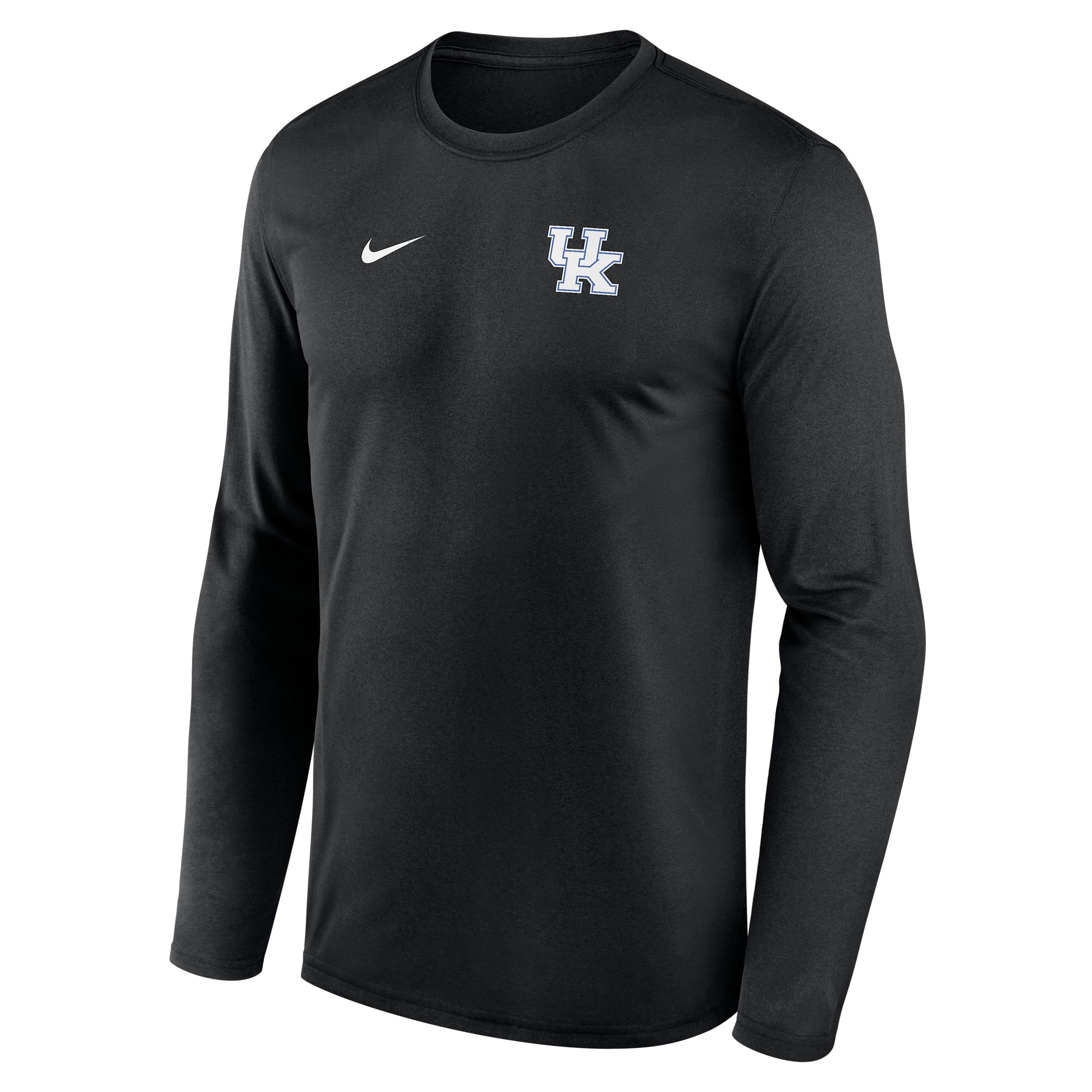 Kentucky Sideline Legend Small Logo Nike Men's Dri-FIT College Long-Sleeve T-Shirt by NIKE