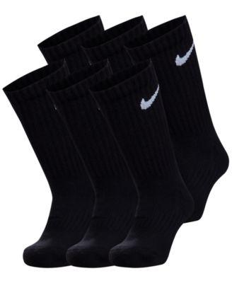 Kids' 5-7 Performance Crew Socks, 6-Pack by NIKE