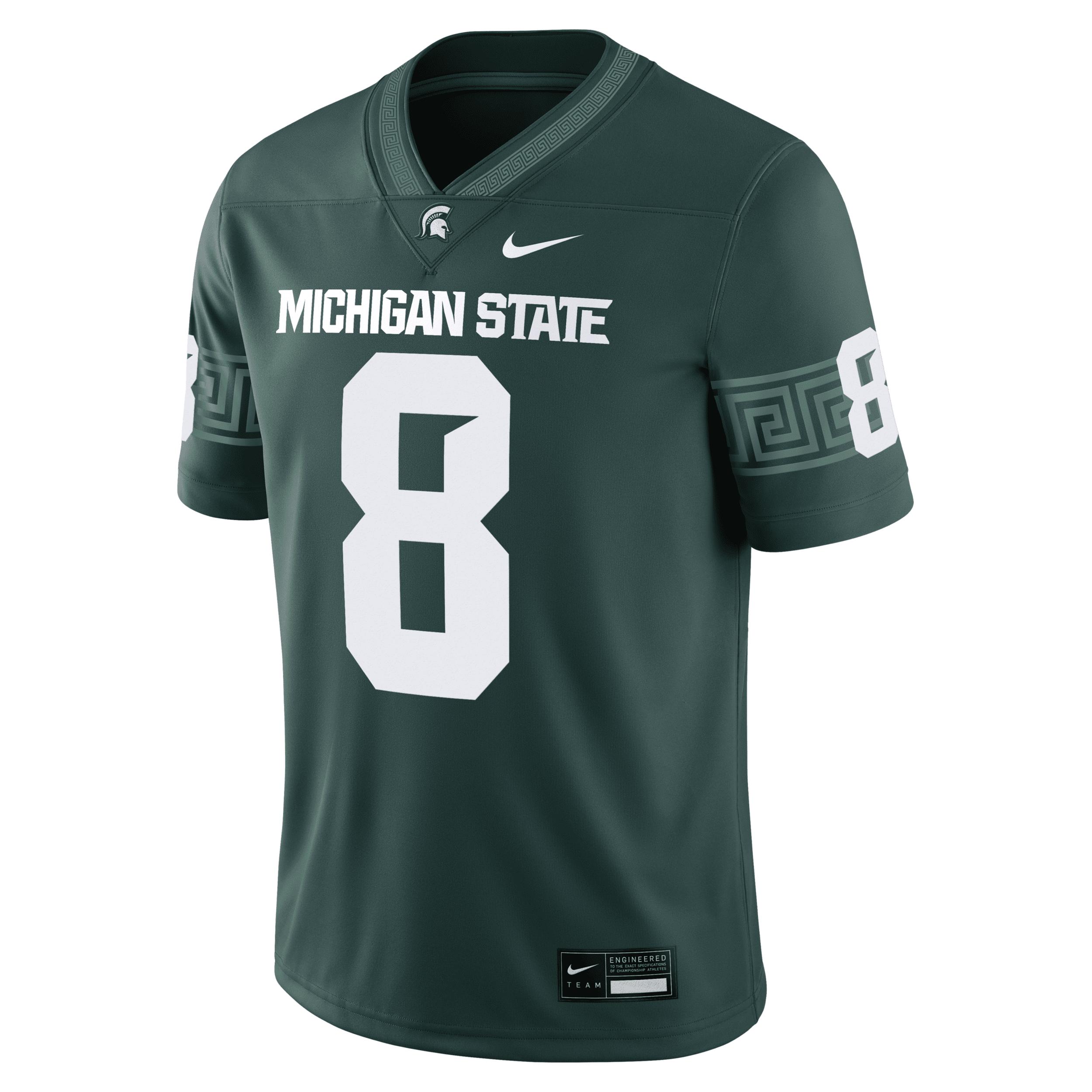 Kirk Cousins Michigan State Spartans Menâs Nike Men's Dri-FIT College Game Jersey by NIKE