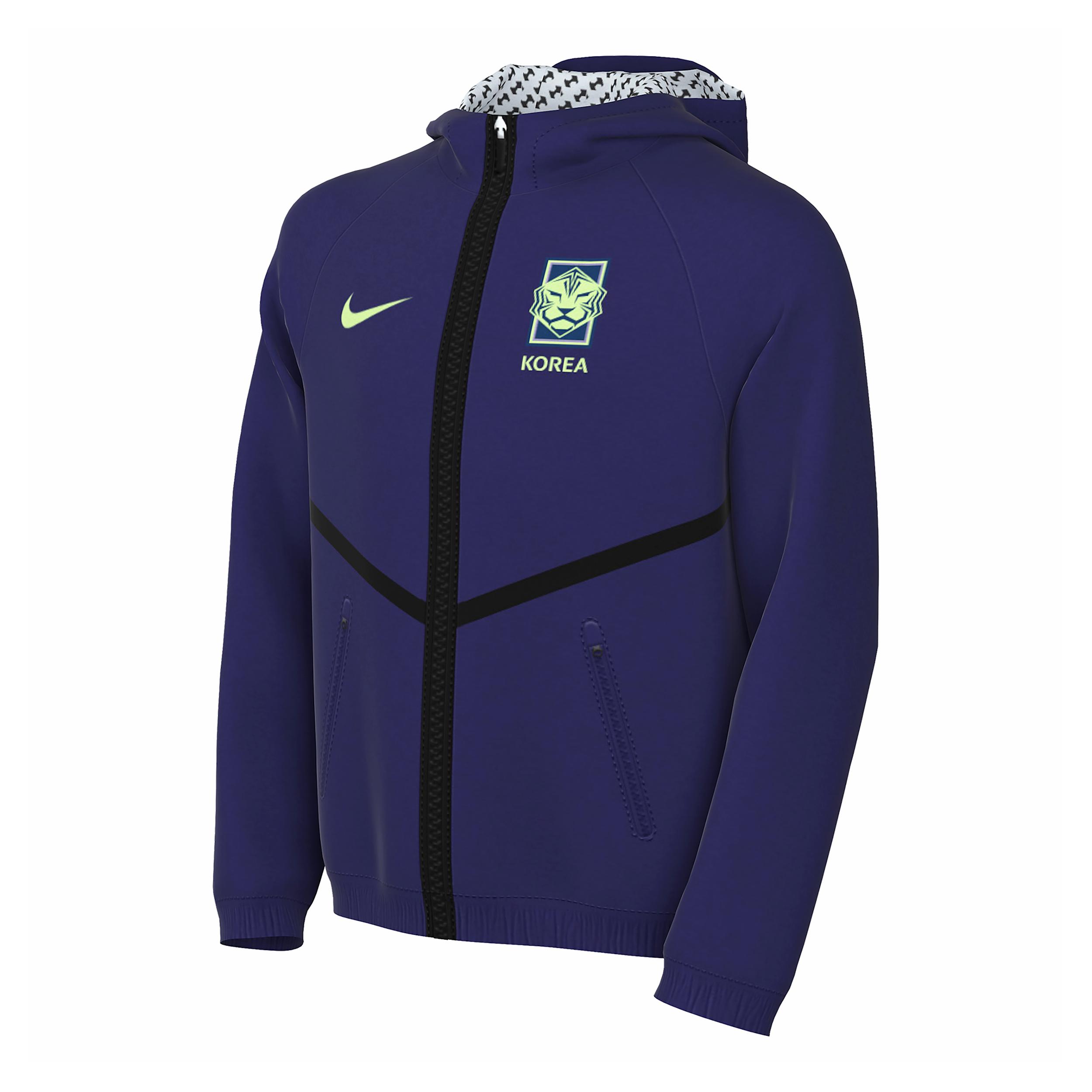 Korea Big Kids' Nike Dri-FIT Soccer Anthem Jacket by NIKE
