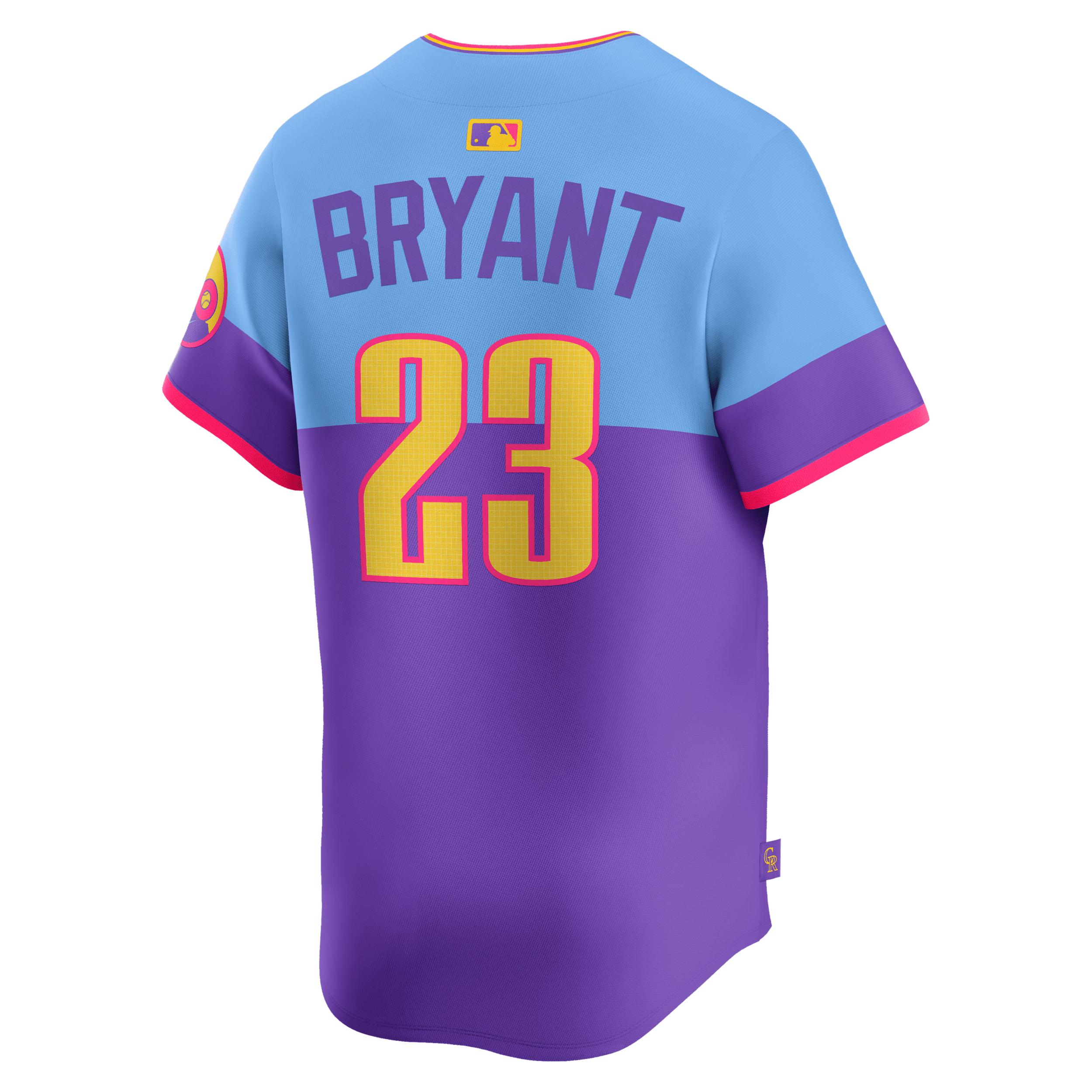 Kris Bryant Colorado Rockies City Connect Menâs Nike Men's Dri-FIT ADV MLB Limited Jersey by NIKE