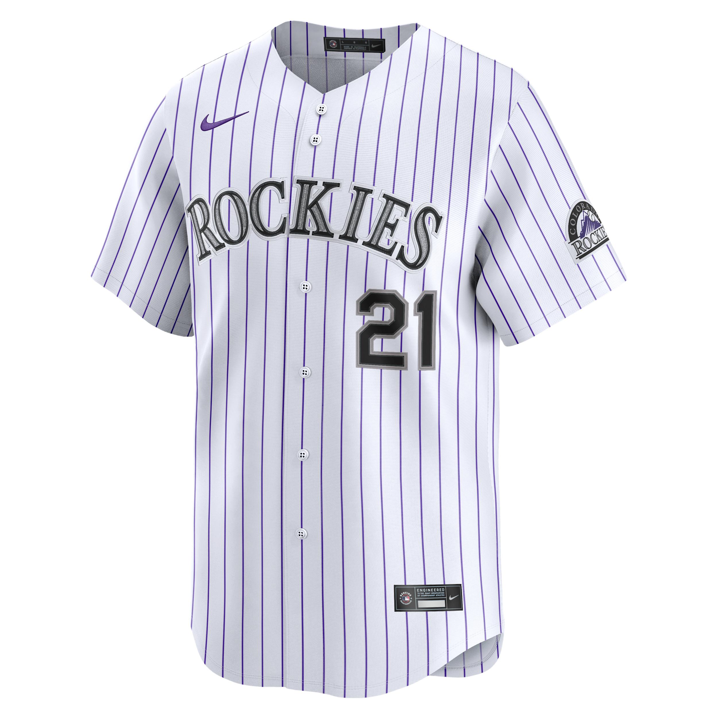 Kyle Freeland Colorado Rockies Nike Men's Dri-FIT ADV MLB Limited Jersey by NIKE Kyle Freeland Colorado Rockies Nike Men's Dri-FIT ADV MLB Limited Jersey by NIKE