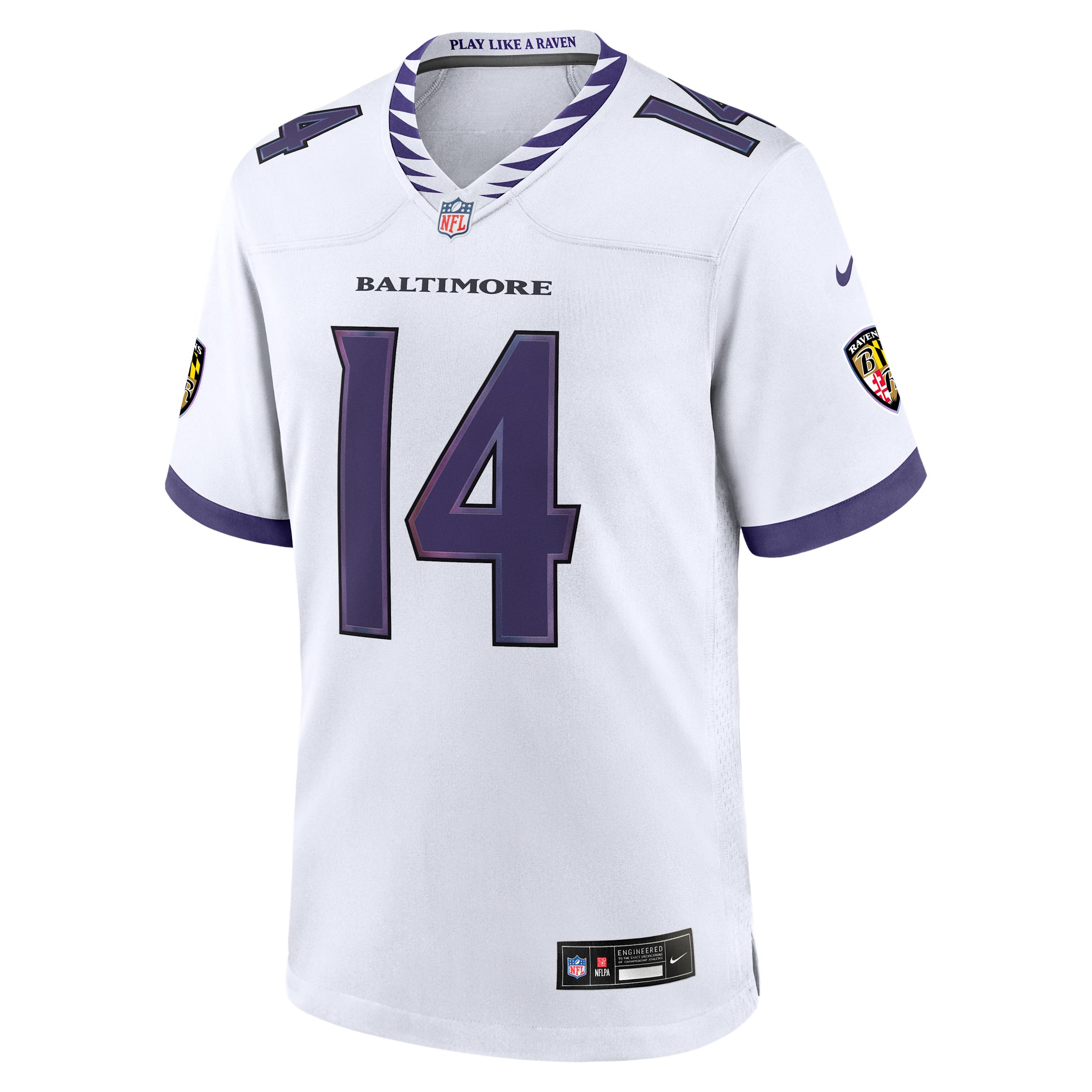 Kyle Hamilton Baltimore Ravens Nike Men's NFL Game Jersey by NIKE