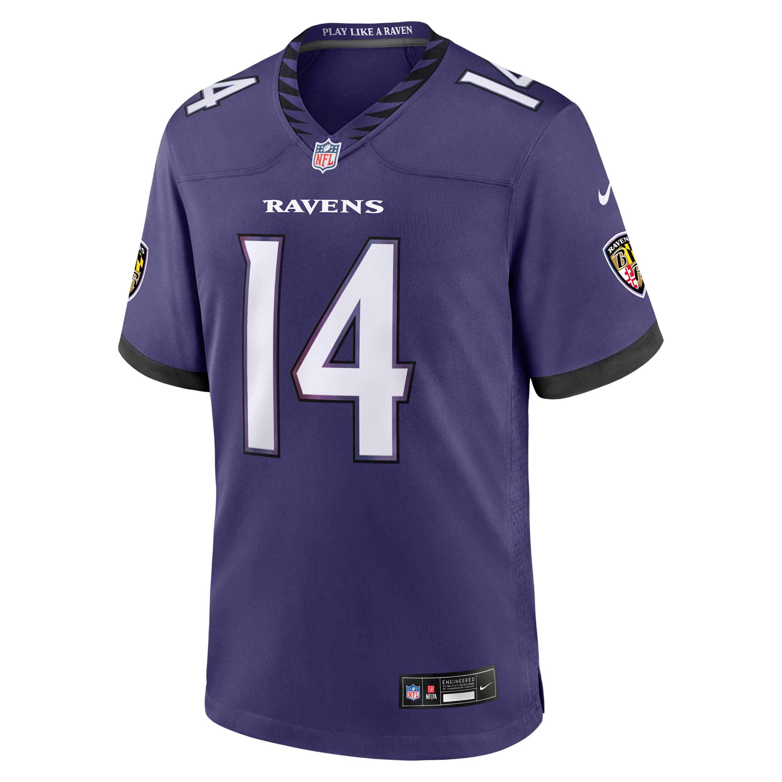 Kyle Hamilton Baltimore Ravens Nike Men's NFL Game Jersey by NIKE