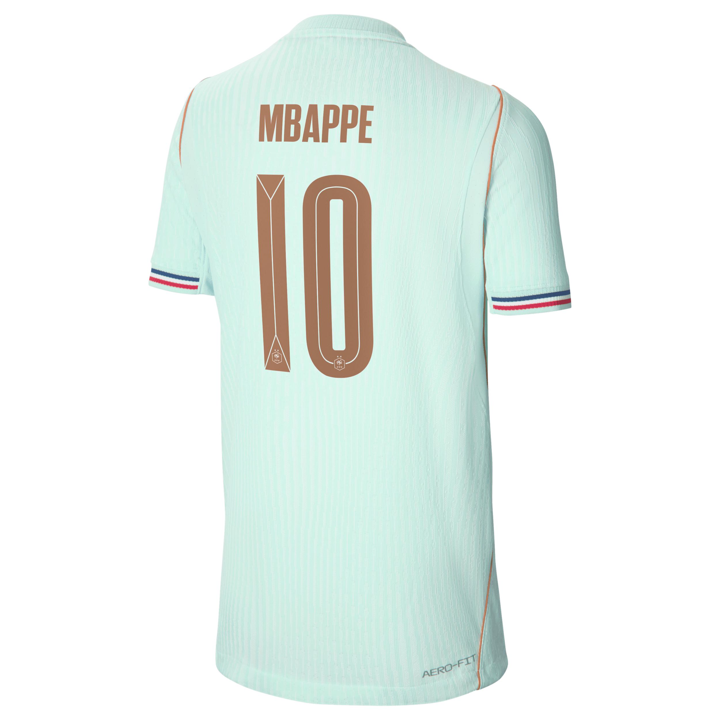 Kylian MbappÃ© France National Team 2026 Match Away Big Kids' Nike Dri-FIT ADV Soccer Jersey by NIKE