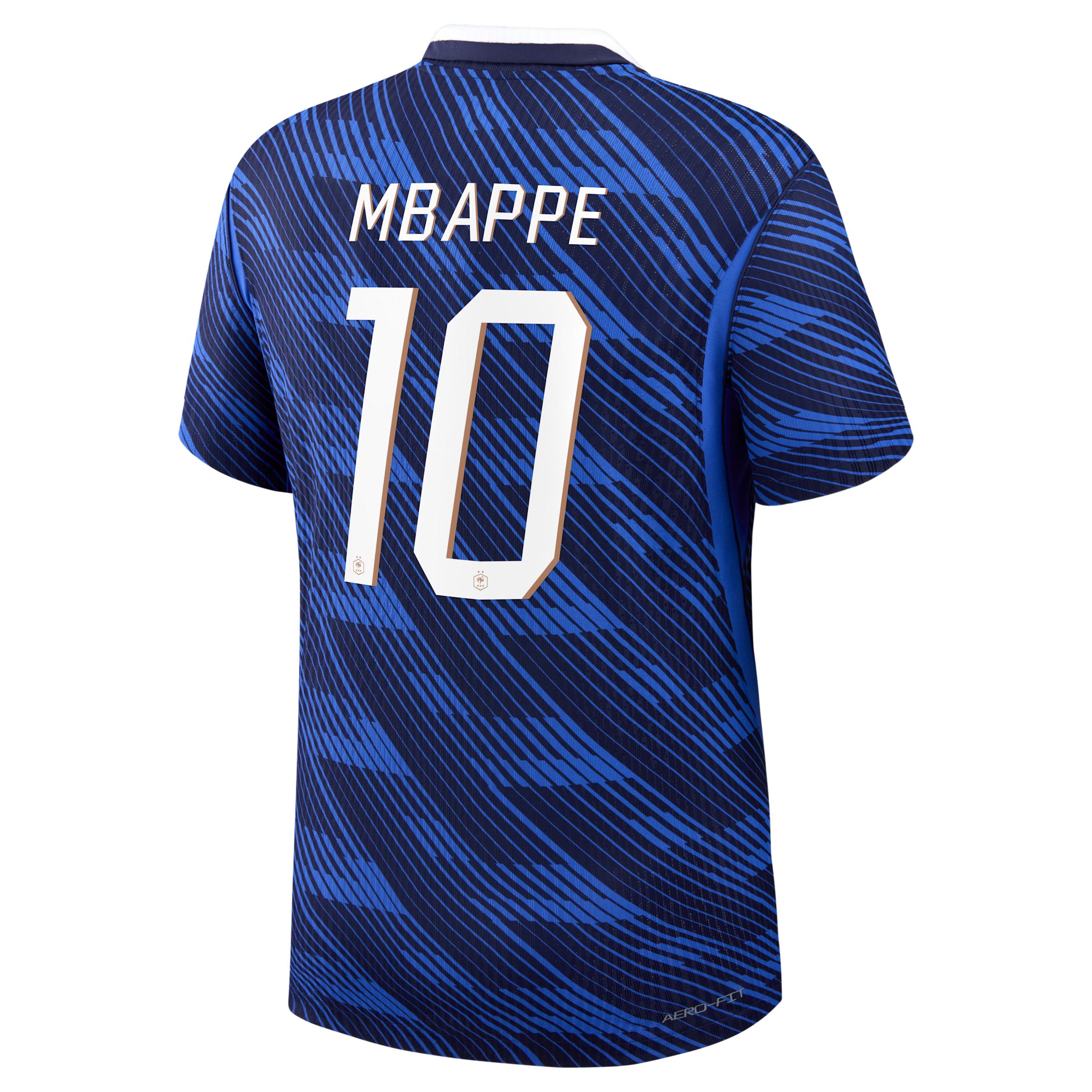 Kylian MbappÃ© France National Team 2026 Match Home Nike Men's Dri-FIT ADV Soccer Jersey by NIKE