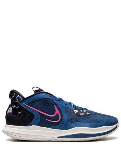 Kyrie 5 Low "Dark Marina Blue/Pinksicle/Black" sneakers by NIKE