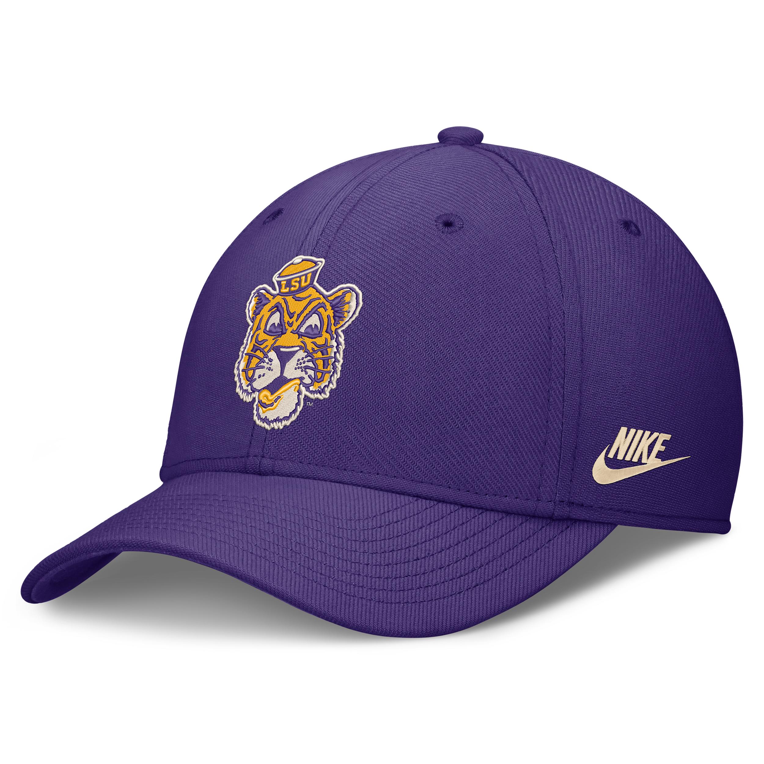 LSU Legacy Rise Vintage Nike Men's Dri-FIT College Hat by NIKE