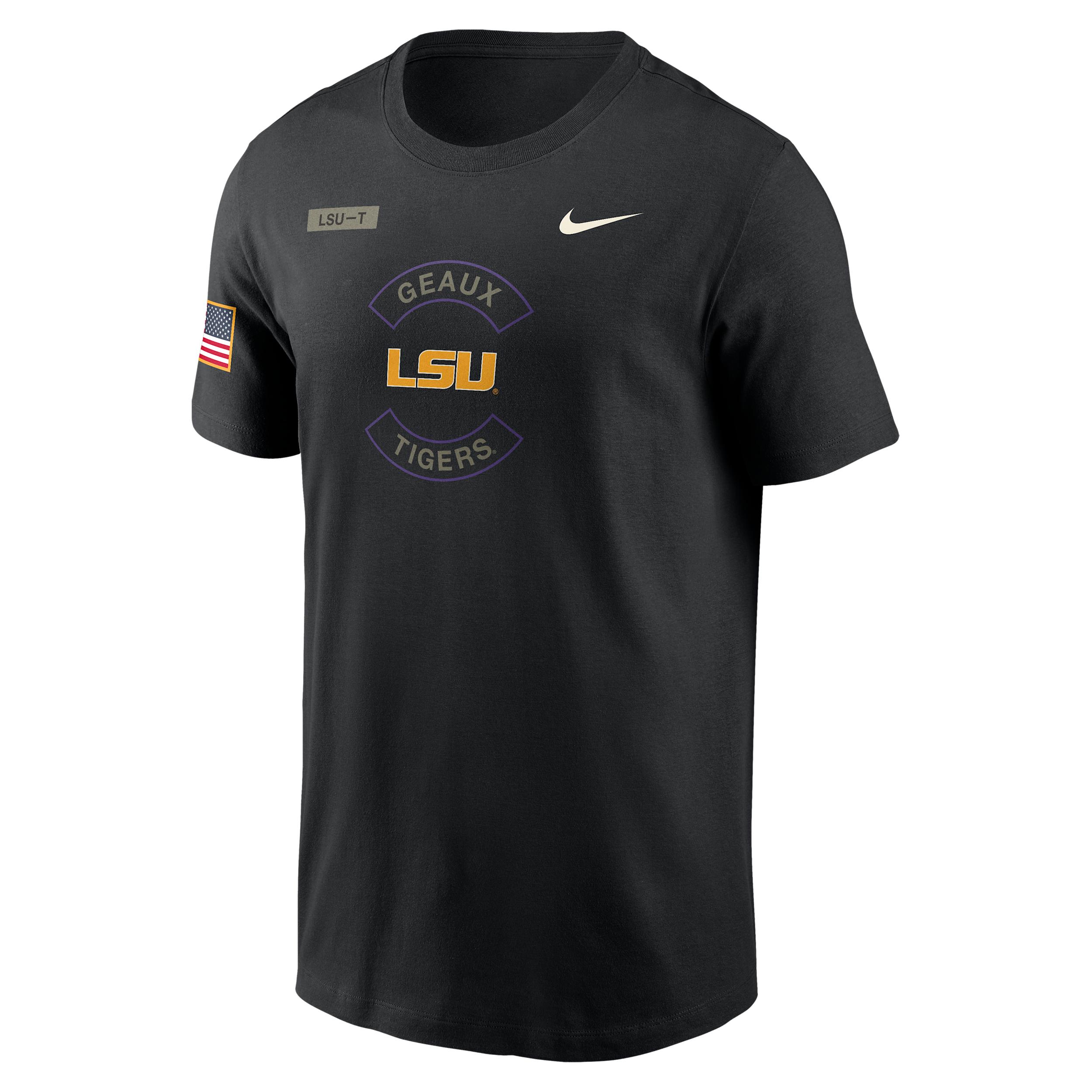 LSU Military Appreciation Nike Men's Dri-FIT College T-Shirt by NIKE