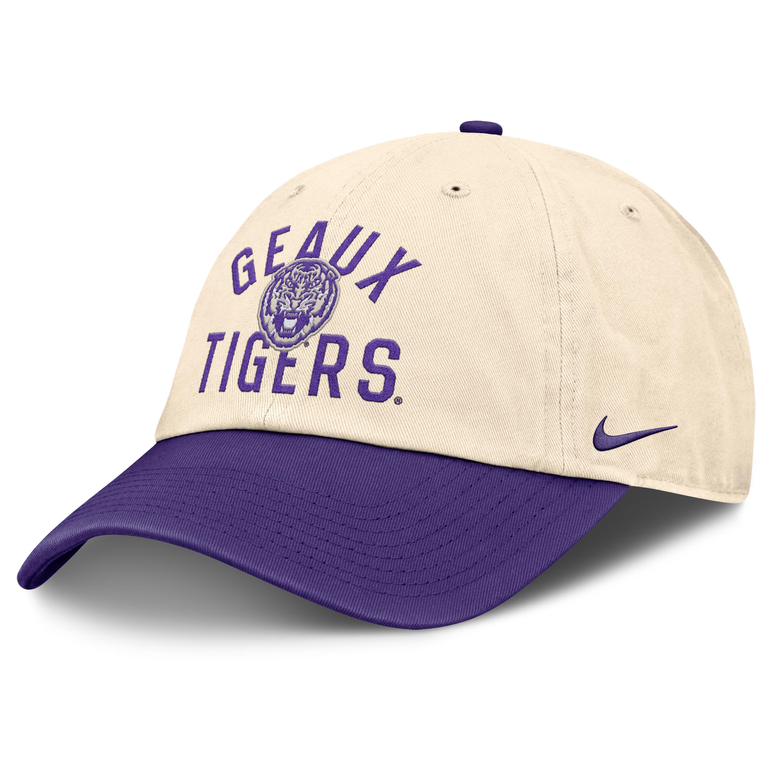 LSU Primetime 2-Tone Club Nike Unisex College Adjustable Hat by NIKE