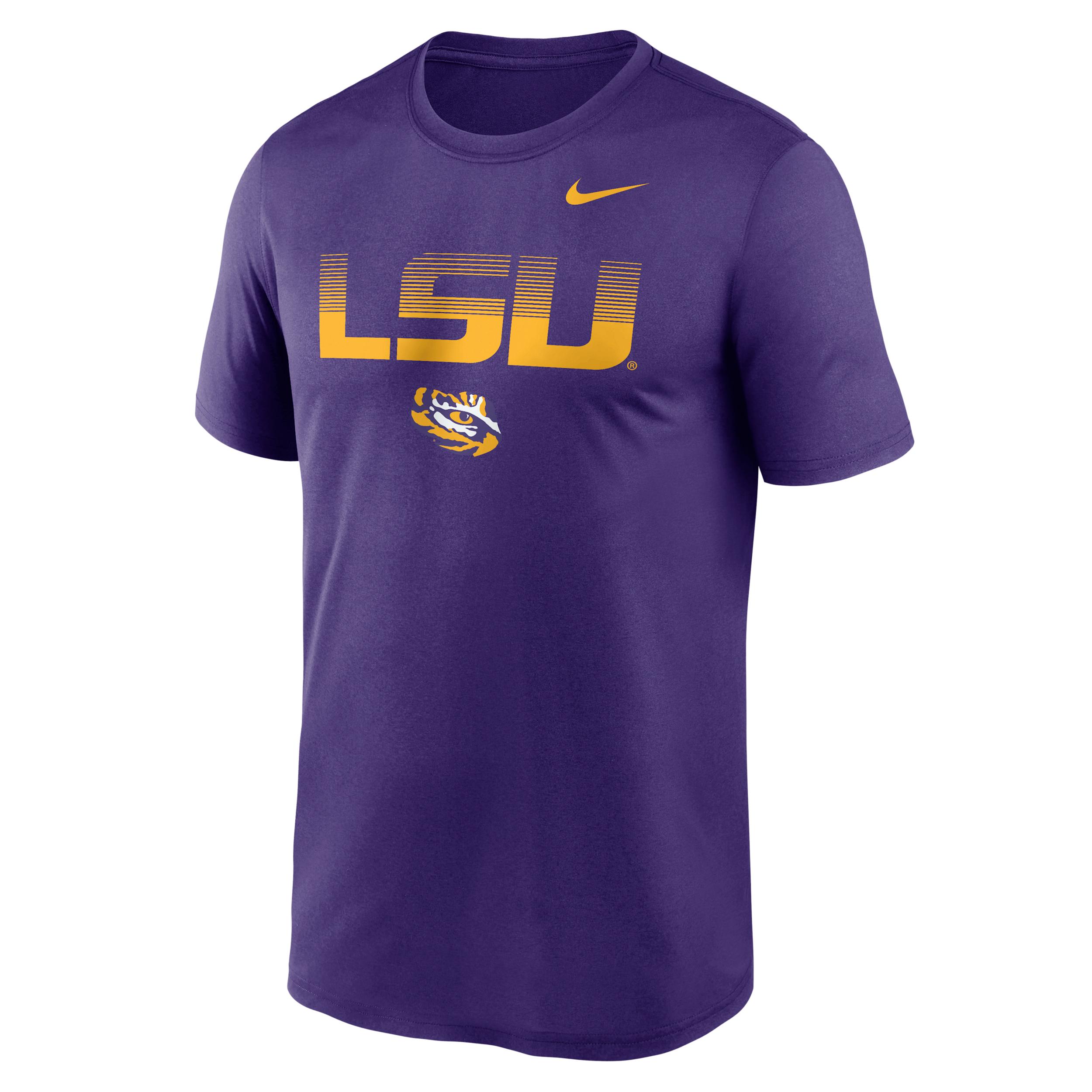 LSU Primetime Kinetic Mantra Legend Nike Men's Dri-FIT College T-Shirt by NIKE