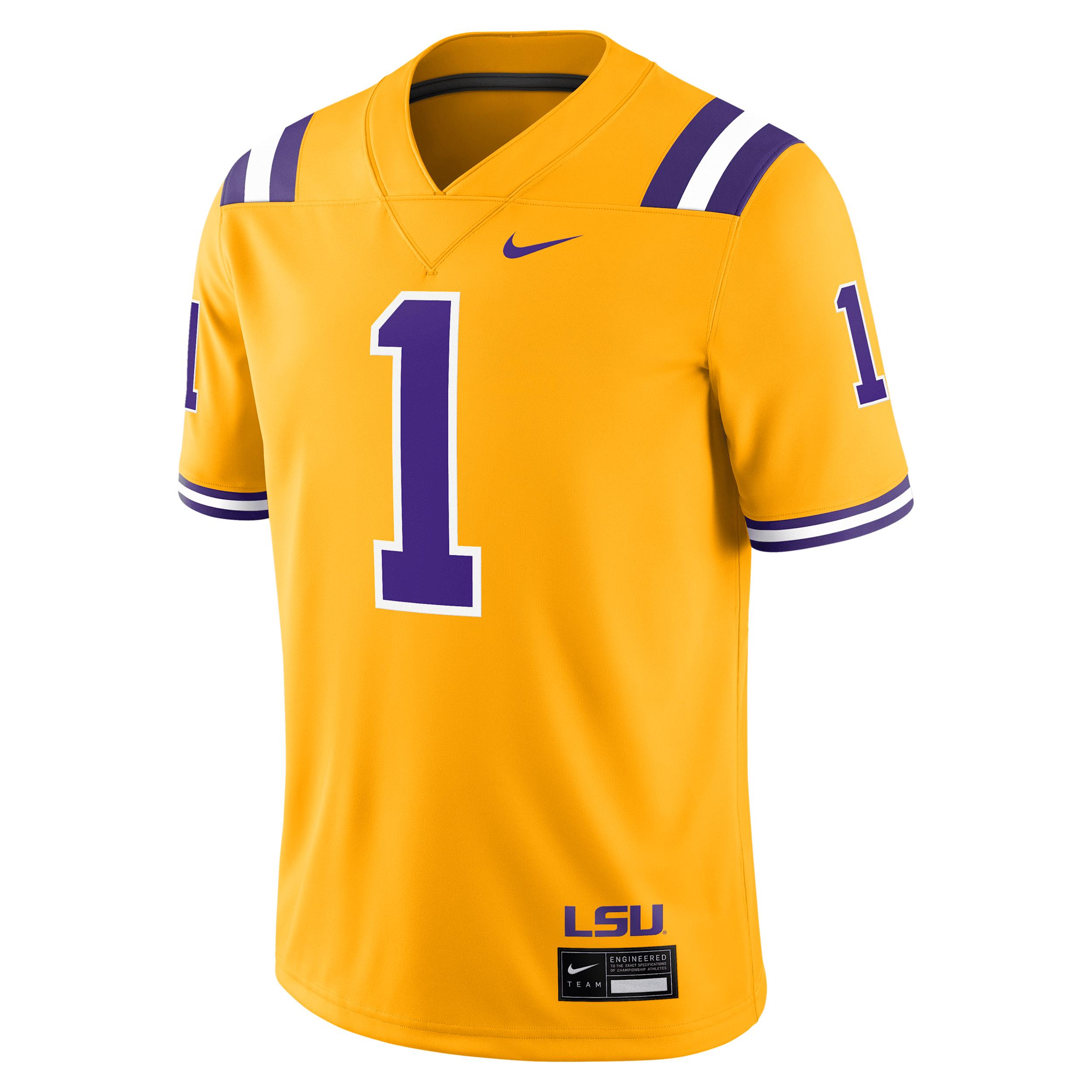 LSU Tigers Nike Men's Dri-FIT College Game Jersey by NIKE