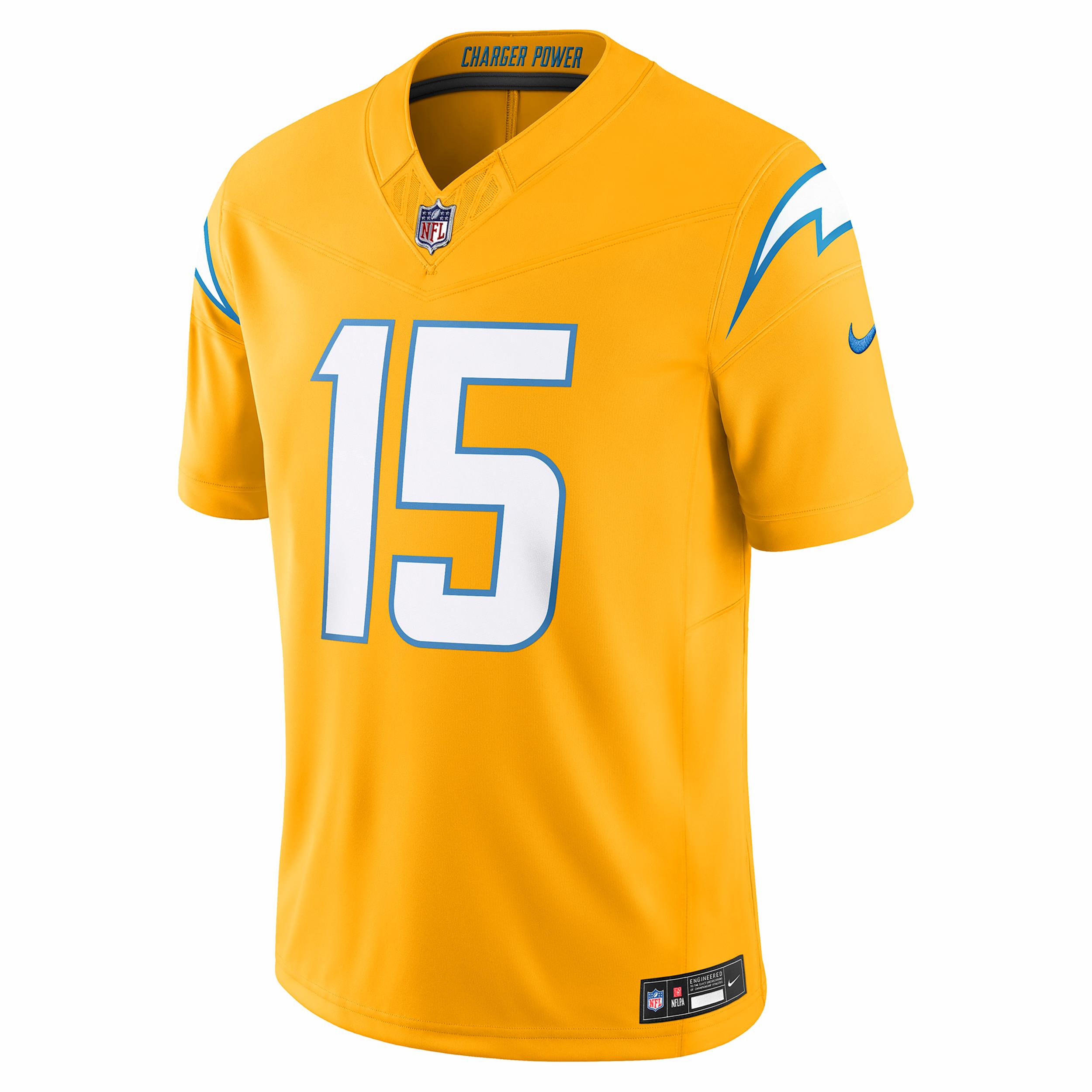 Ladd McConkey Los Angeles Chargers Nike Men's Dri-FIT NFL Limited Jersey by NIKE