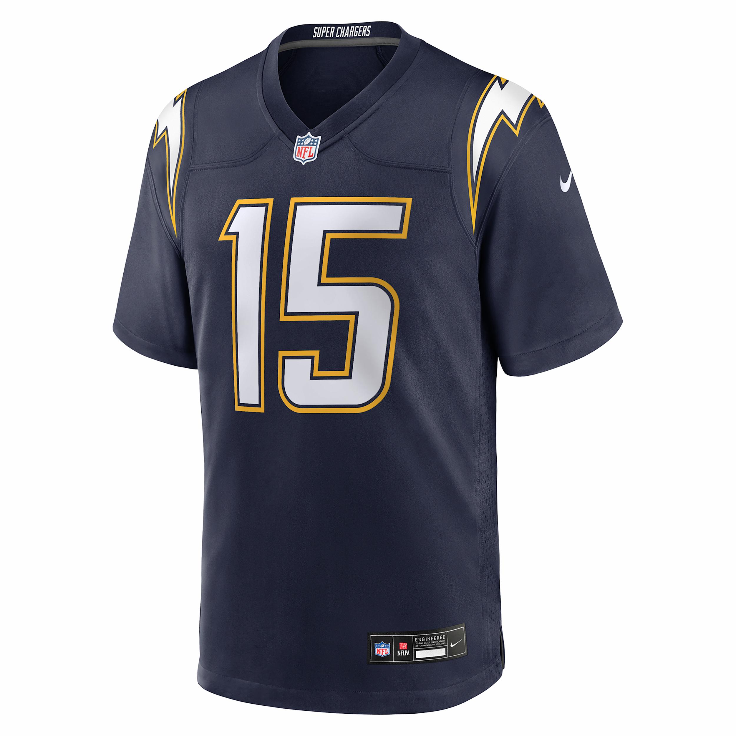 Ladd McConkey Los Angeles Chargers Nike Men's NFL Game Jersey by NIKE
