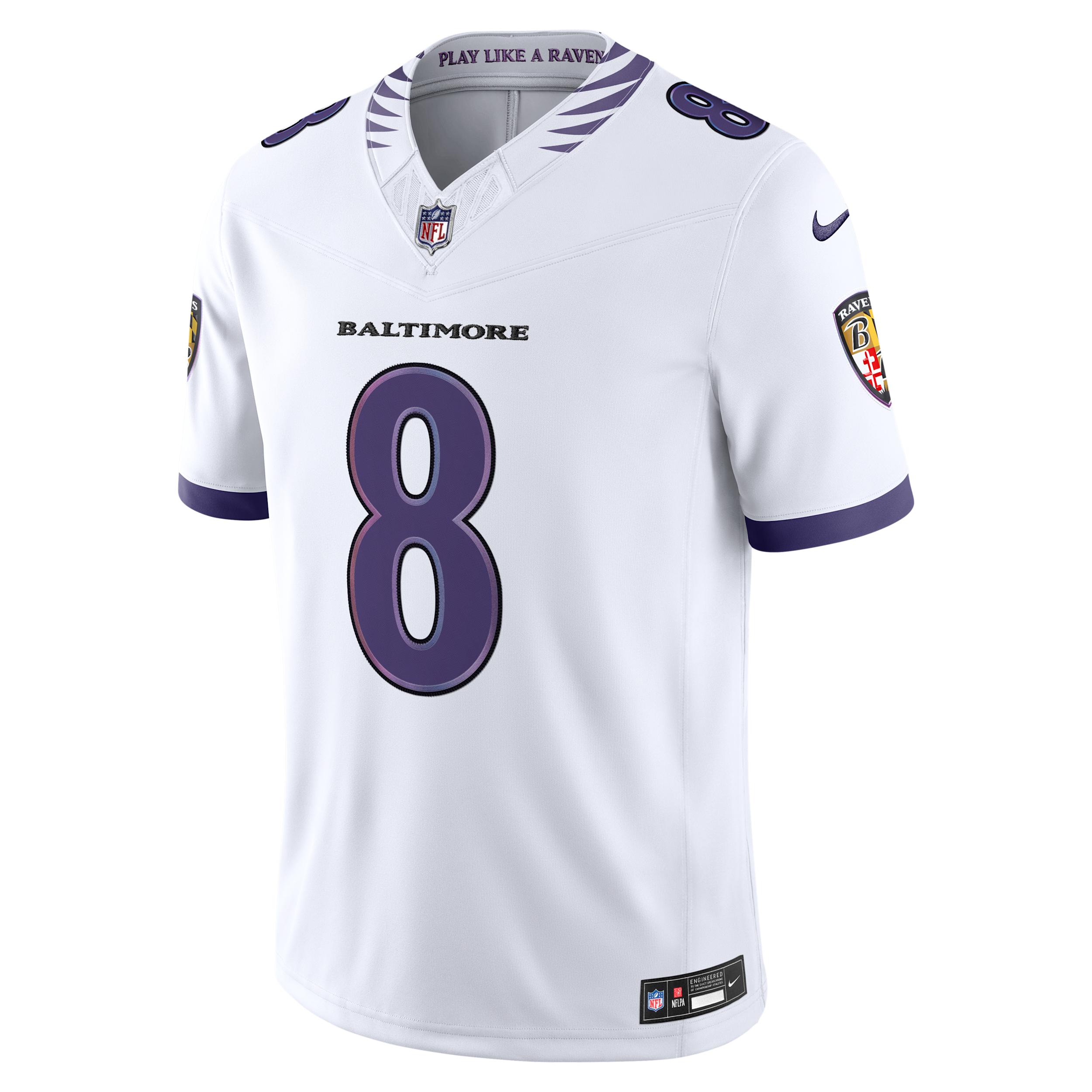 Lamar Jackson Baltimore Ravens Nike Men's Dri-FIT NFL Limited Jersey by NIKE