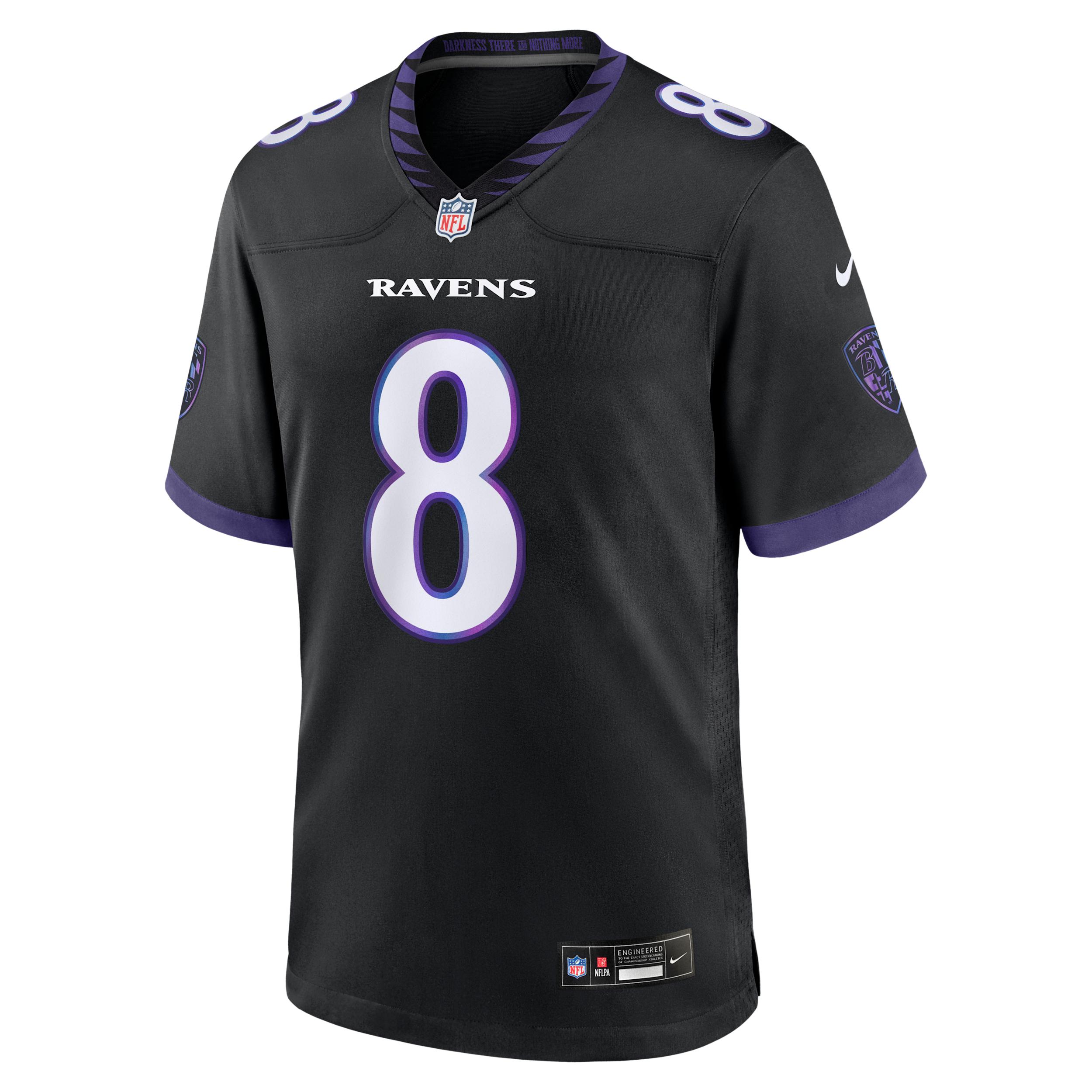 Lamar Jackson Baltimore Ravens Nike Men's NFL Game Jersey by NIKE