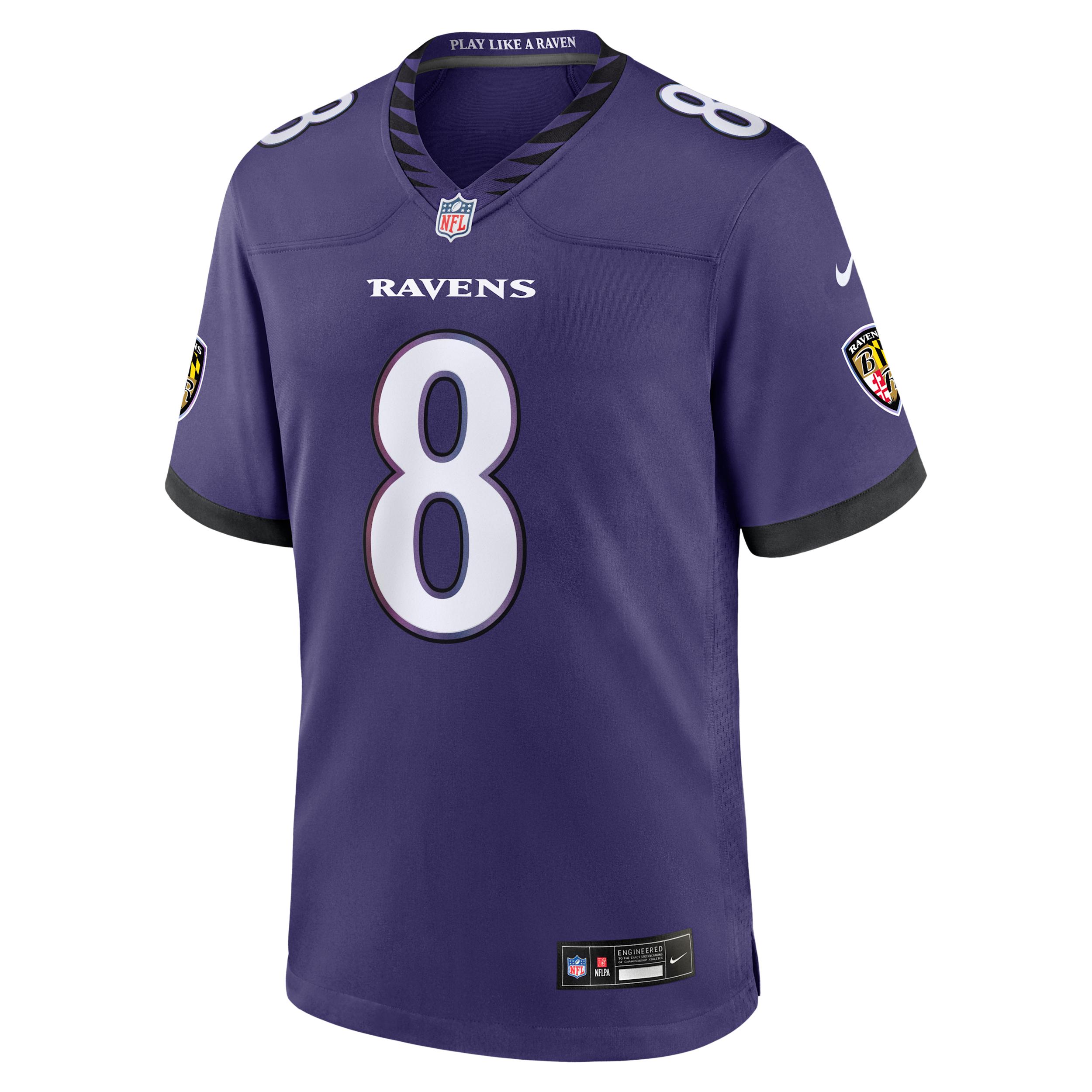 Lamar Jackson Baltimore Ravens Nike Men's NFL Game Jersey by NIKE