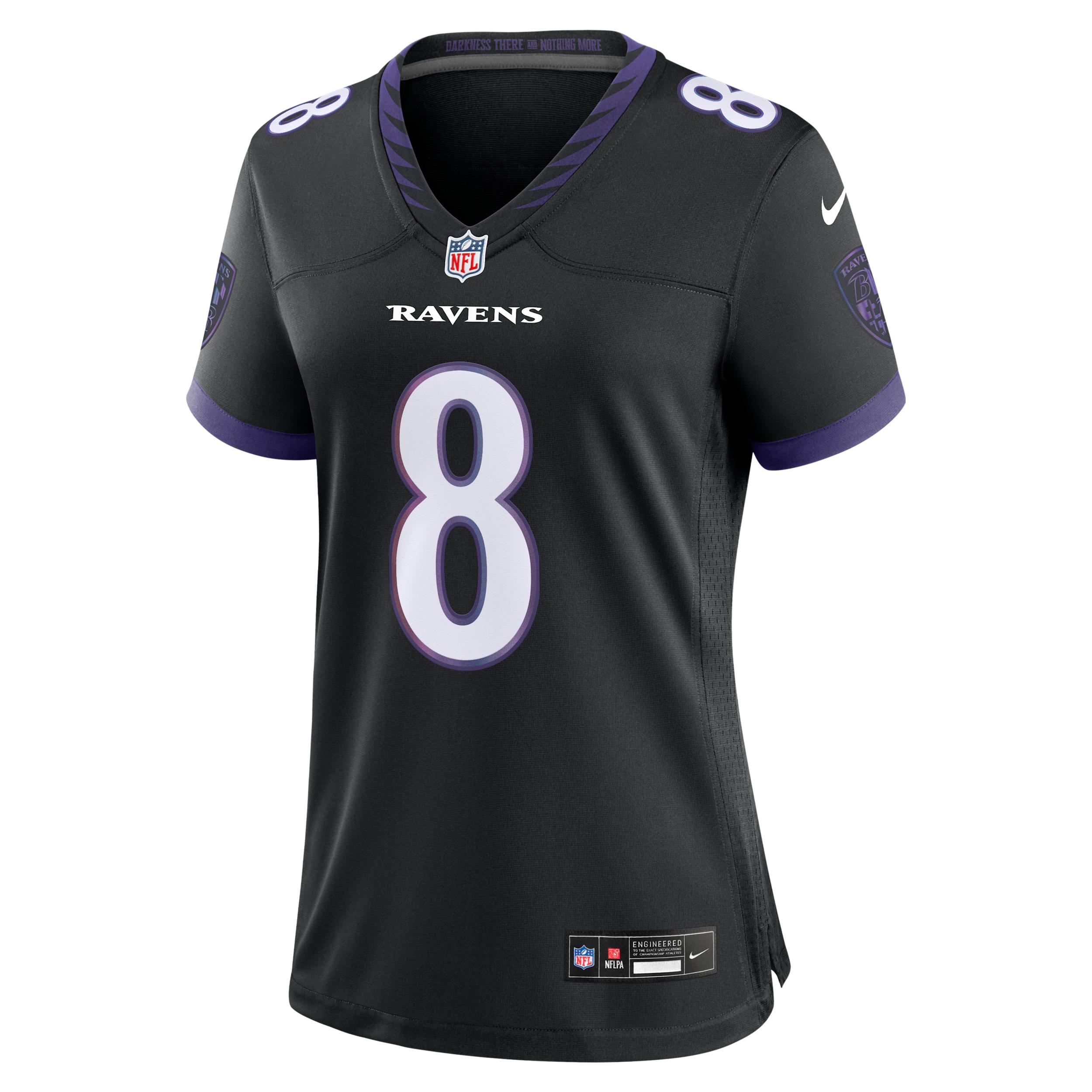 Lamar Jackson Baltimore Ravens Nike Women's NFL Game Jersey by NIKE