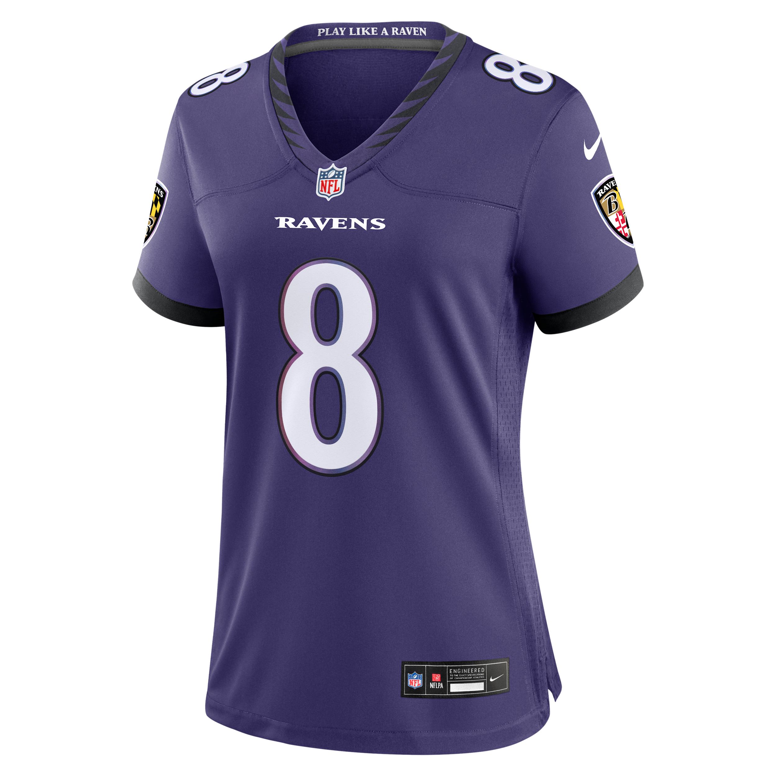 Lamar Jackson Baltimore Ravens Nike Women's NFL Game Jersey by NIKE