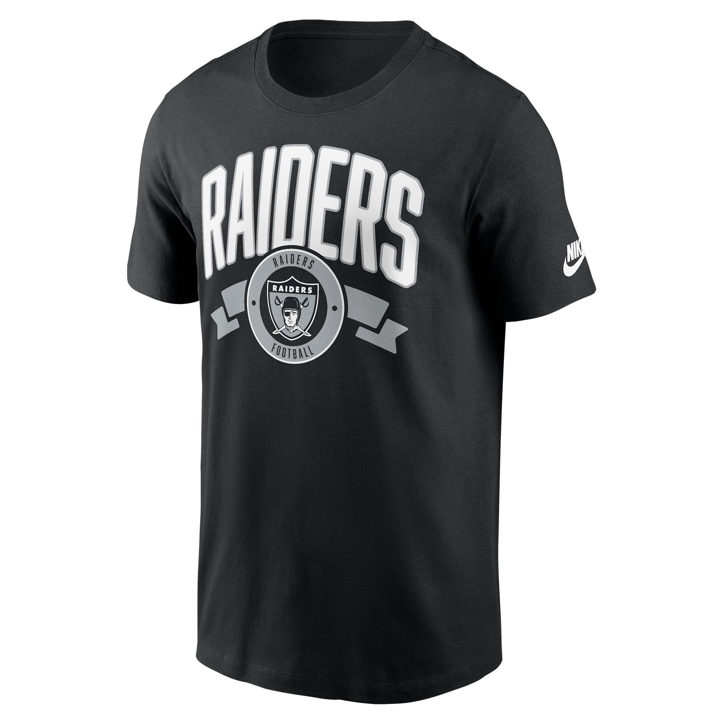 Las Vegas Raiders Rewind Front And Back Hit Essential Nike Men's NFL T-Shirt by NIKE
