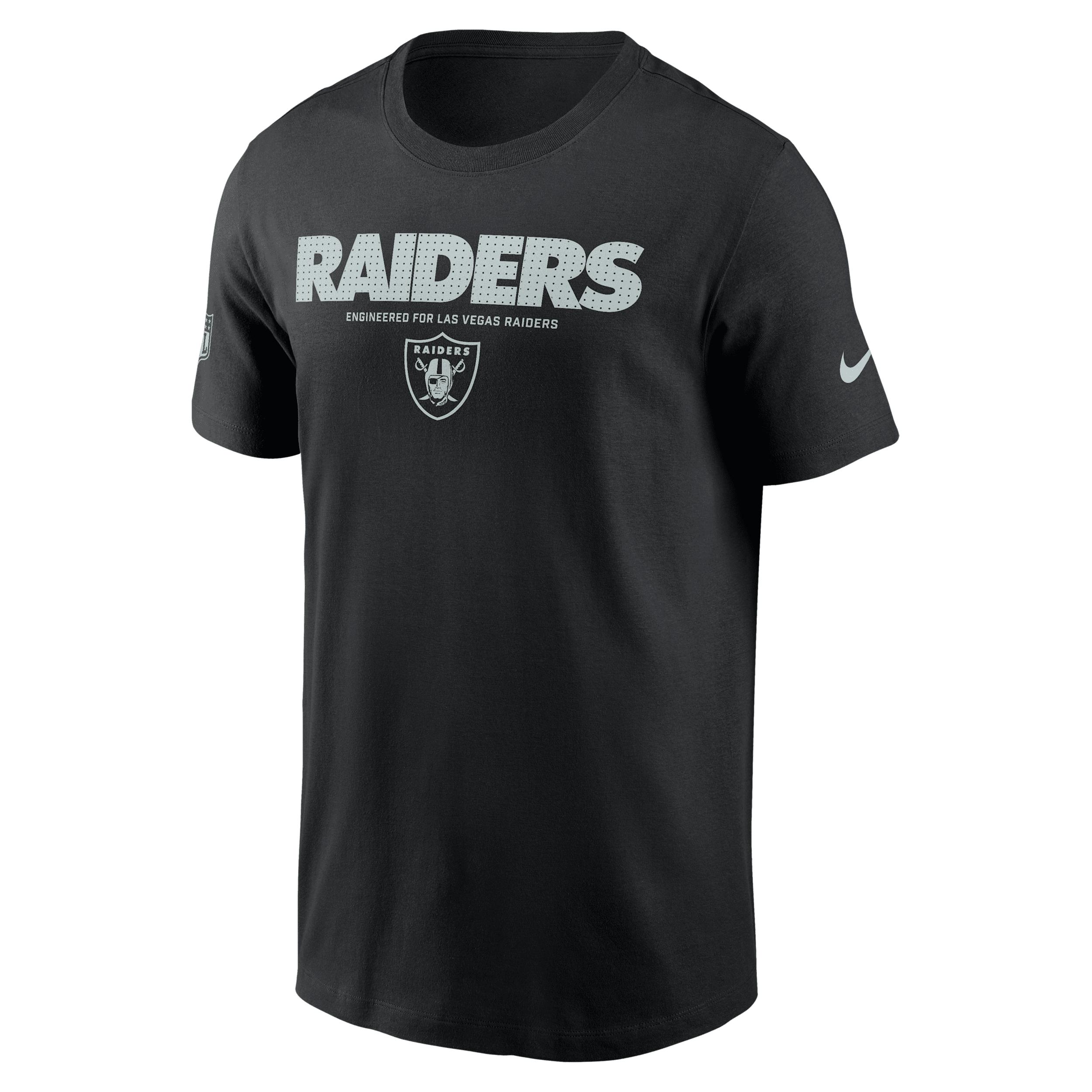 Las Vegas Raiders Sideline Team Issue Nike Men's Dri-FIT NFL T-Shirt by NIKE